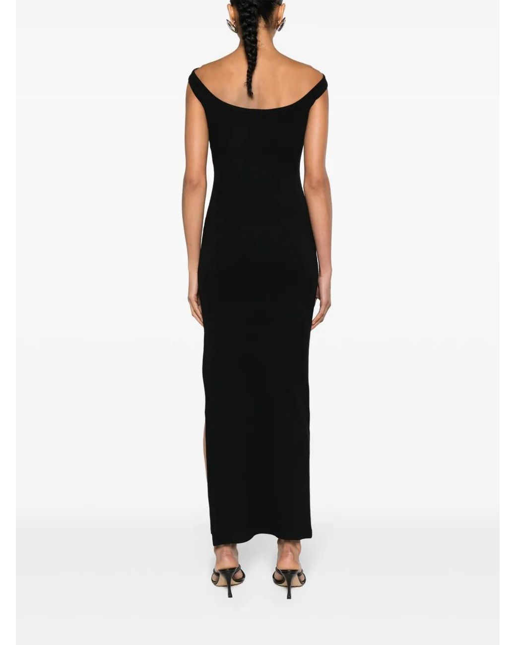 Courreges Black Hyperbole 90S Dress