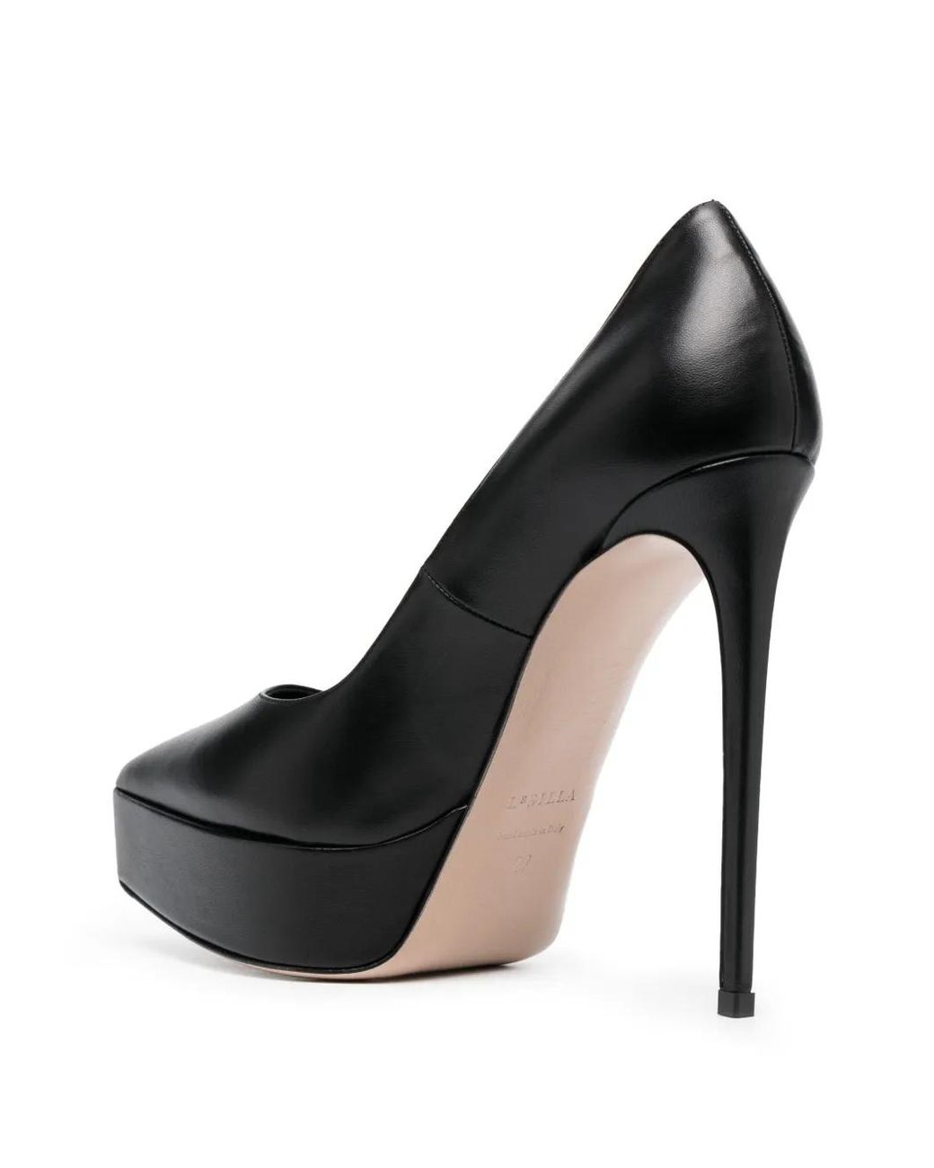 Le Silla Black 130Mm Uma Pointed-Toe Pumps