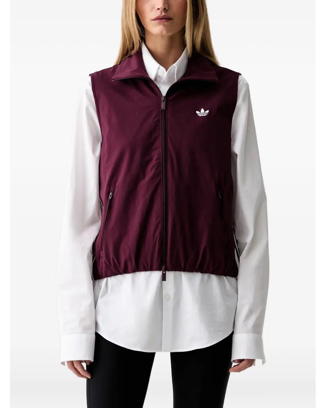 Chaqueta Adilenium Sin Mangas Adidas de color Red