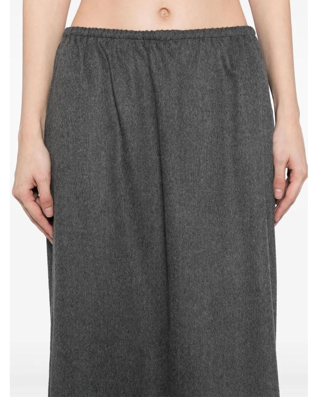JNBY Gray Drawstring Skirt