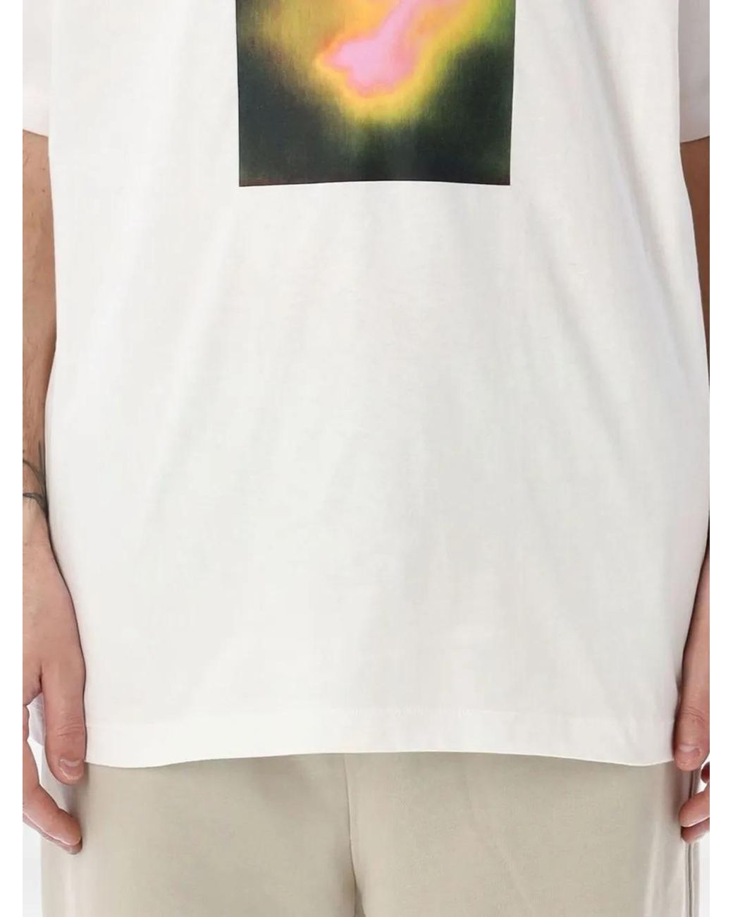 OAMC White Peacemaker Bird T-Shirt for men