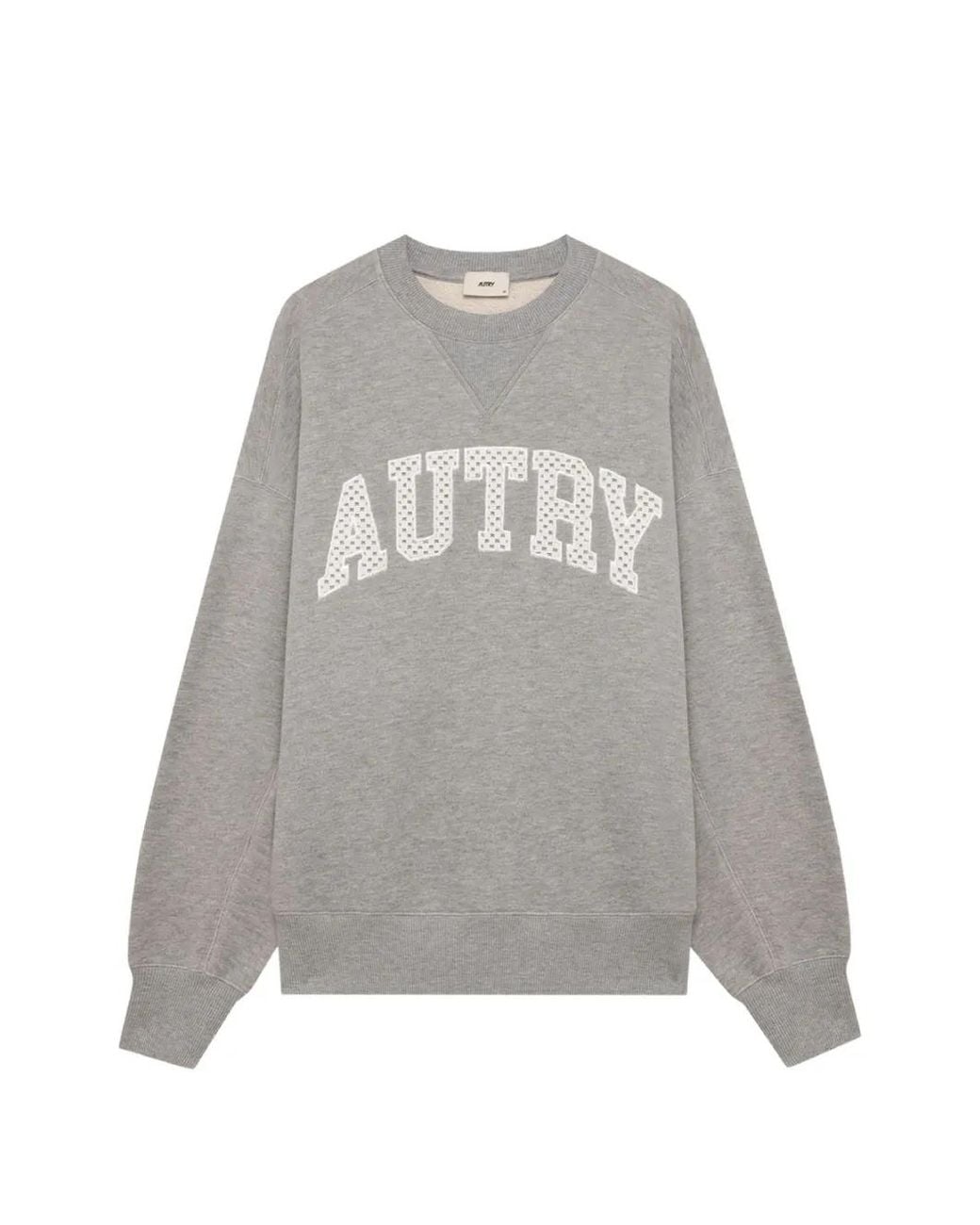 Autry Gray Logo Sweatshirt
