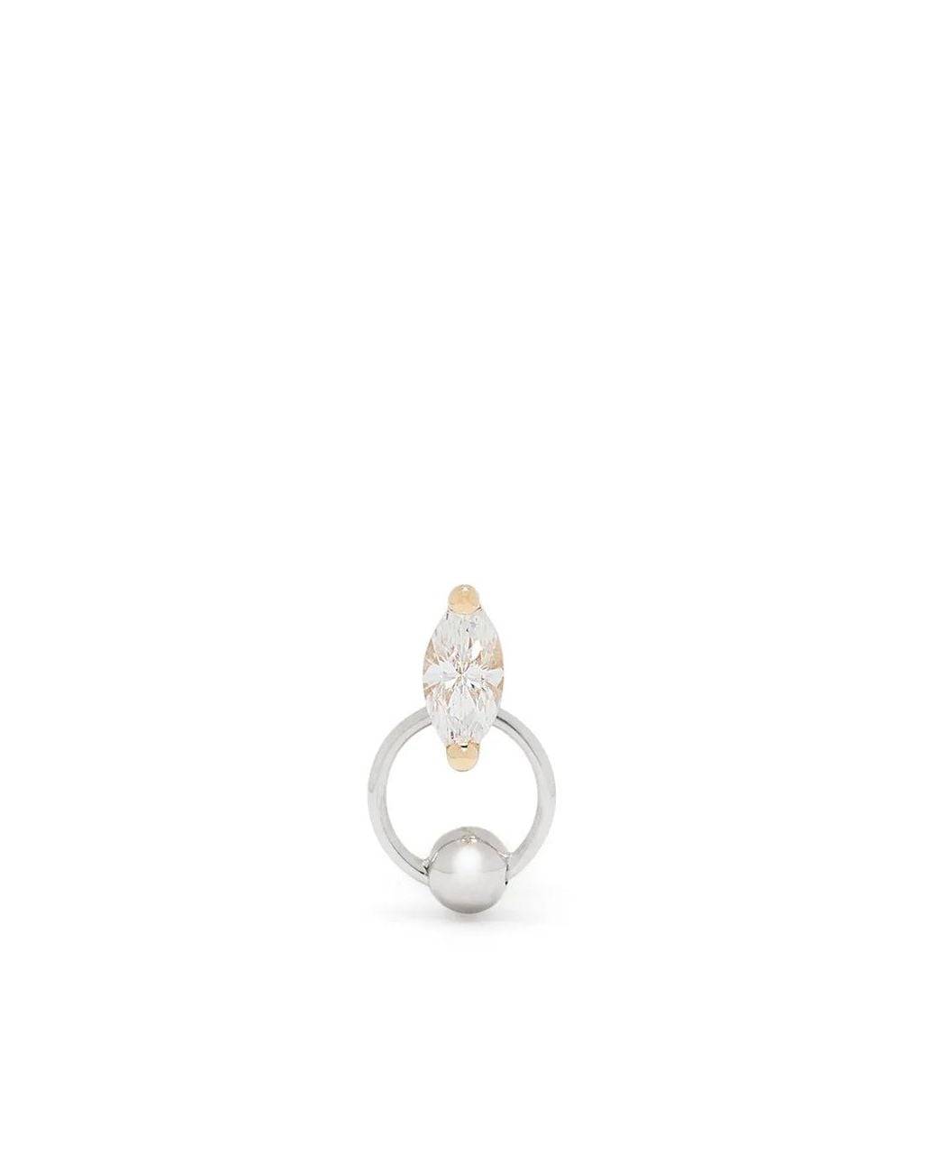Delfina Delettrez White 18Kt Diamond Two
