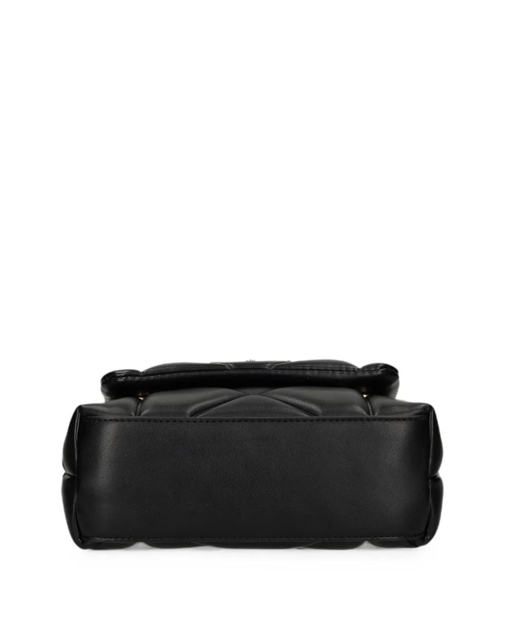 Love Moschino Black Logo-Plaque Tote Bag