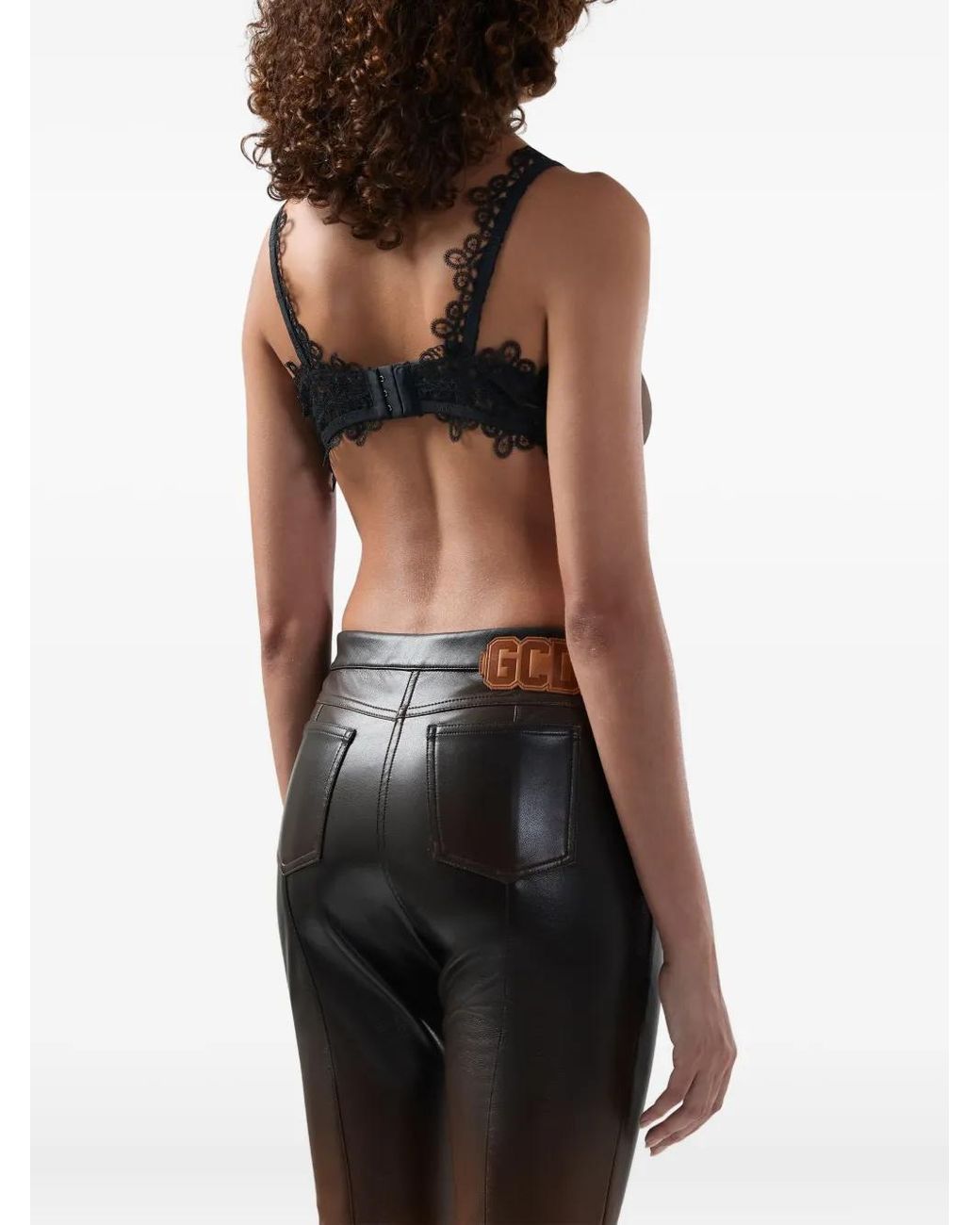 Gcds Black Lace Bralette Bras