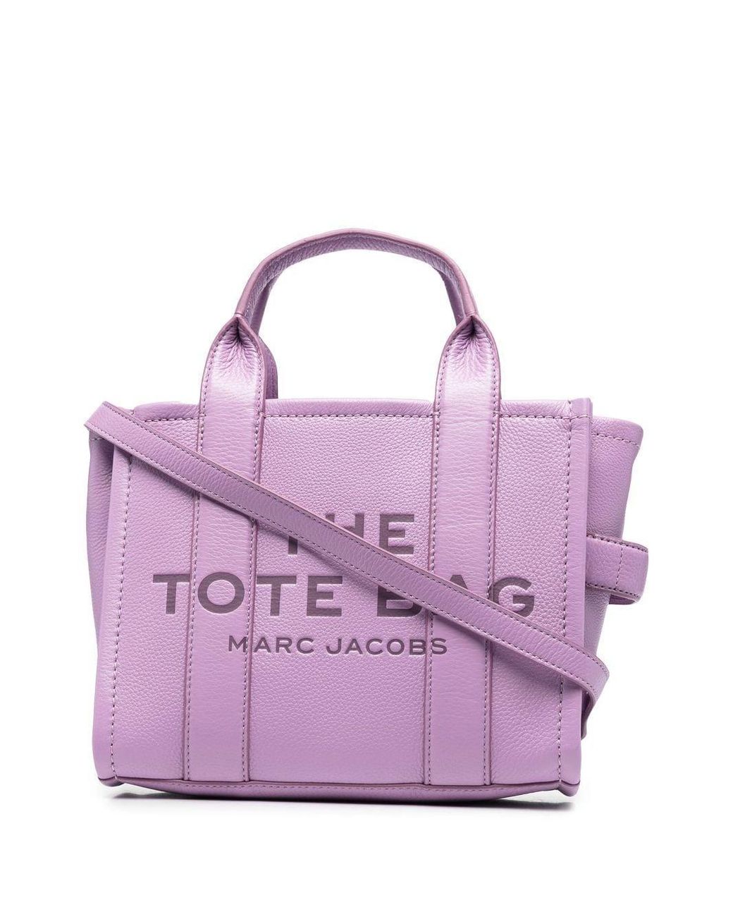 Marc Jacobs The Leather Tote Bag in Purple Lyst UK