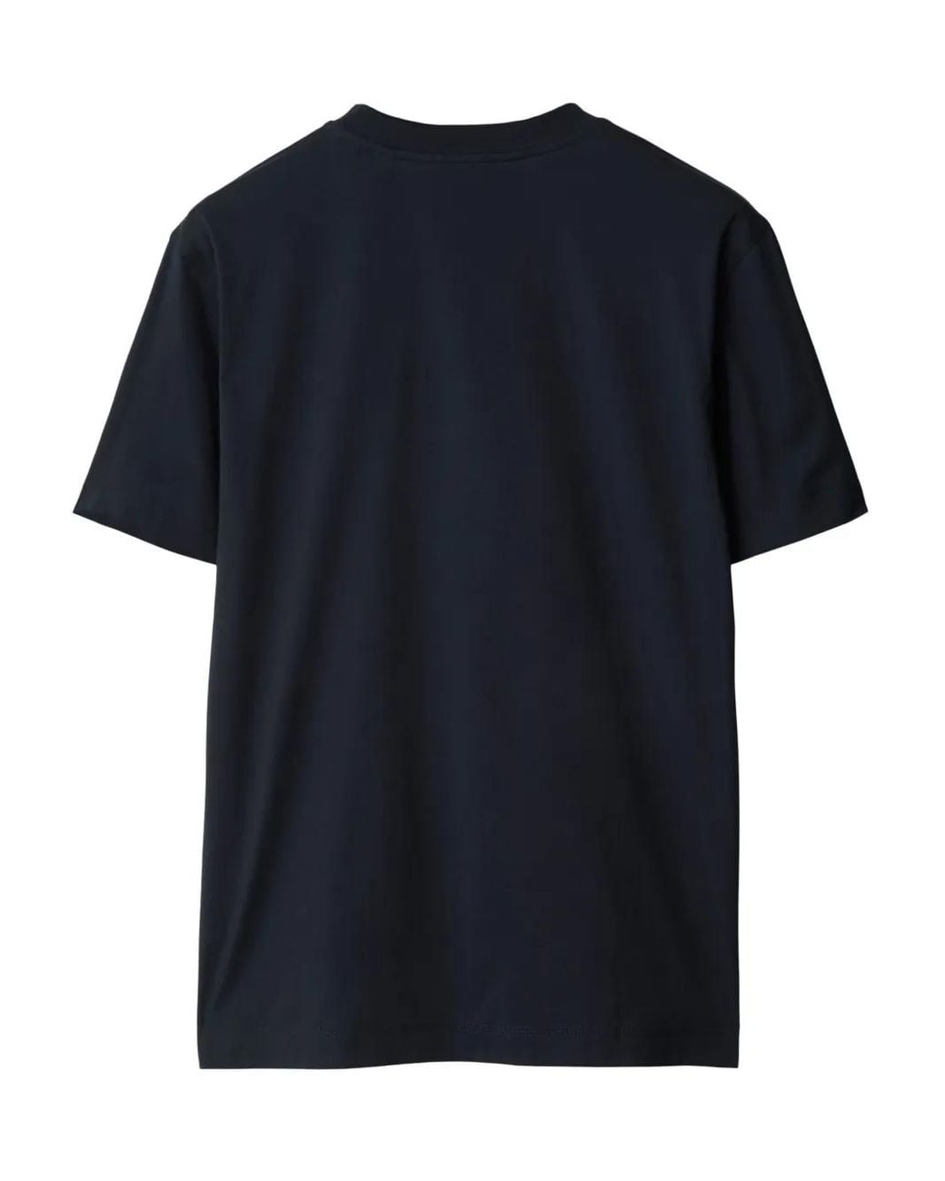 Burberry Blue T-Shirt With Logo for men