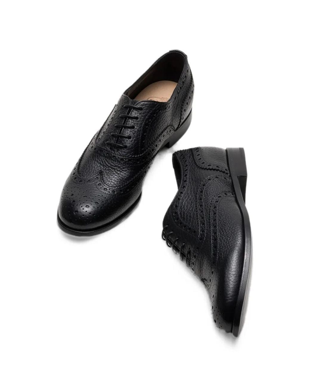 Church's Black Burwood 3 W Brogue Oxford Shoes