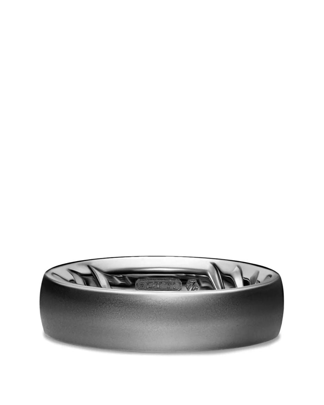 David Yurman Gray Streamline Band Ring for men