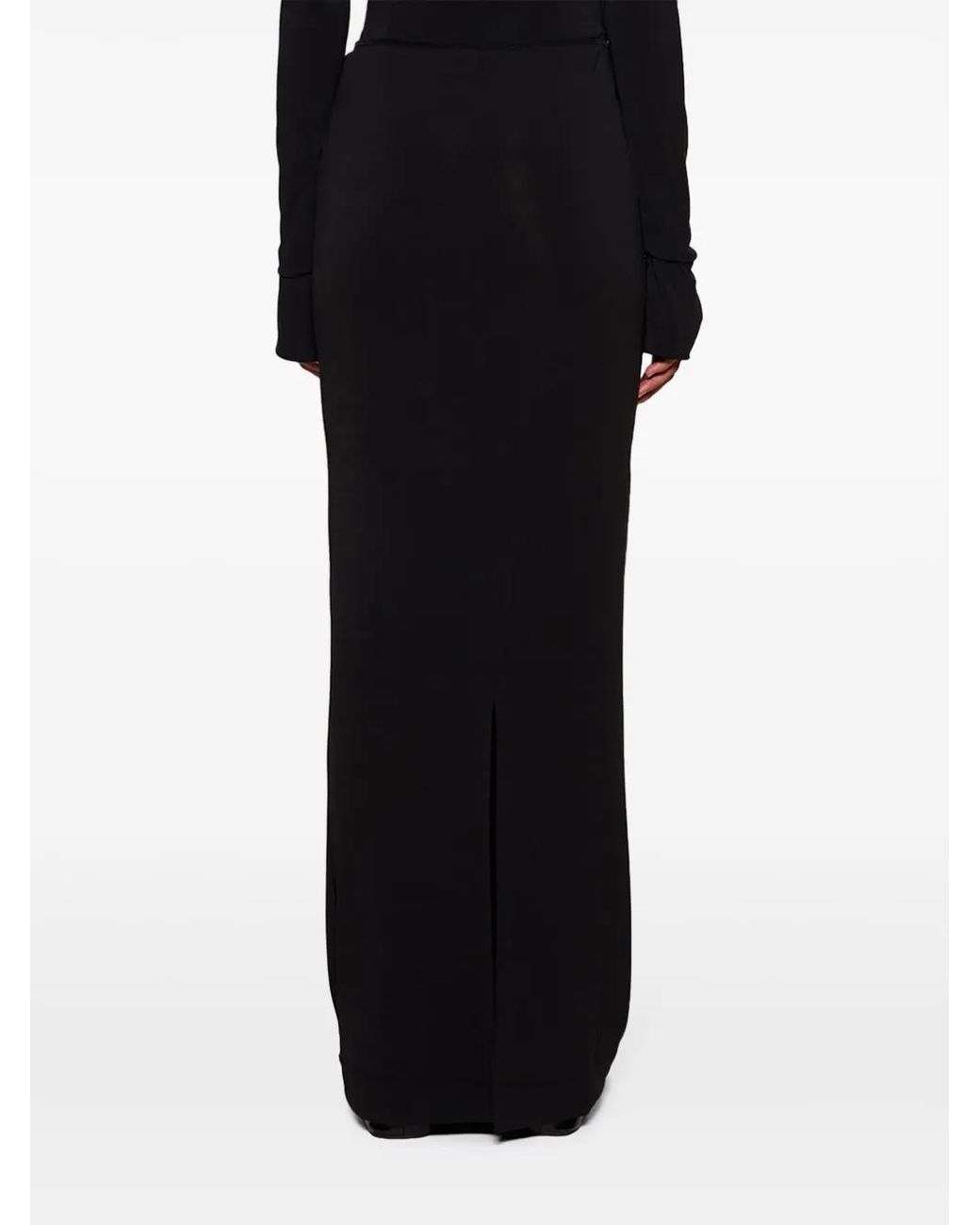 ÉTERNE Black Emma Maxi Skirt