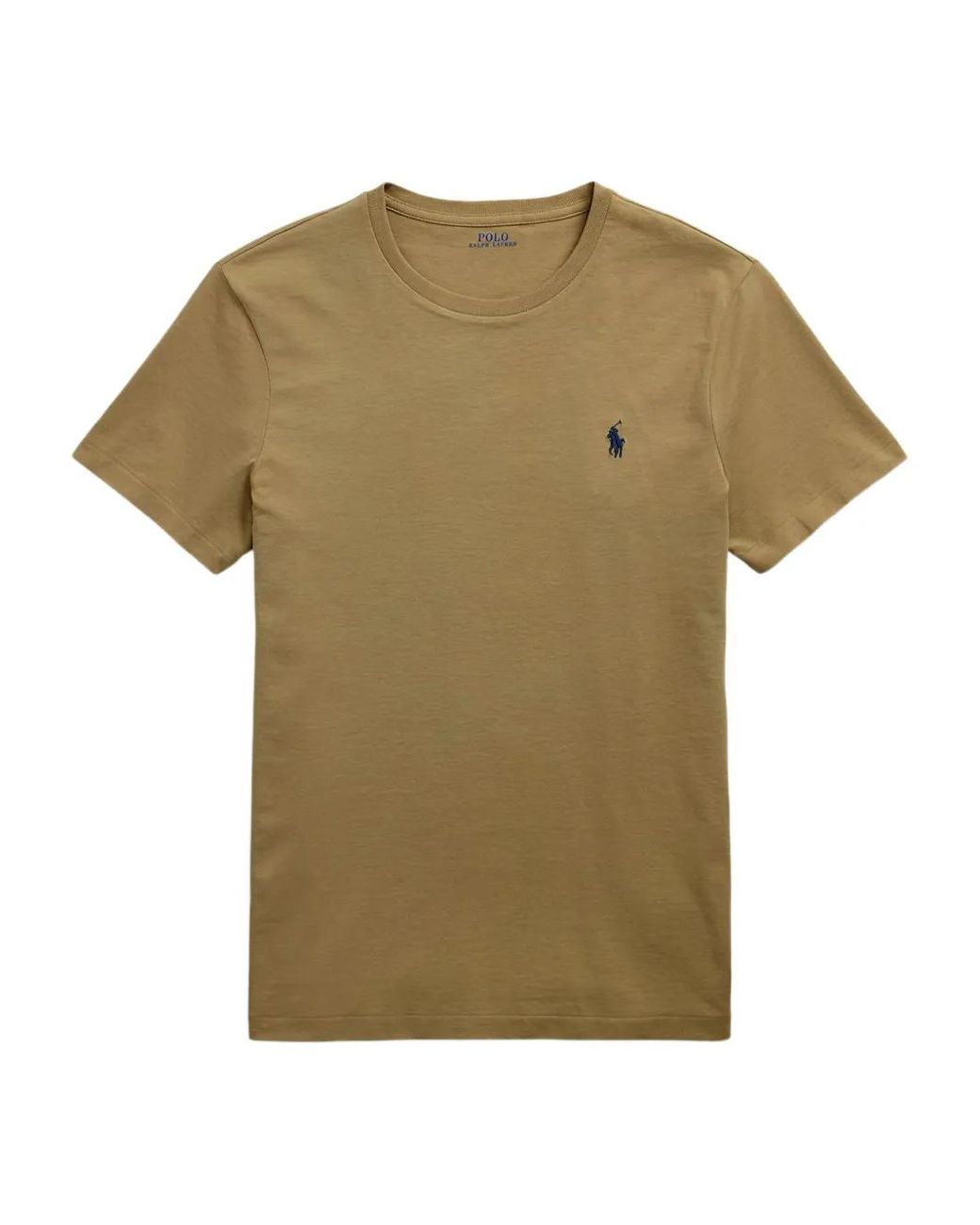 Polo Ralph Lauren Green Polo Pony-Embroidered T-Shirt for men