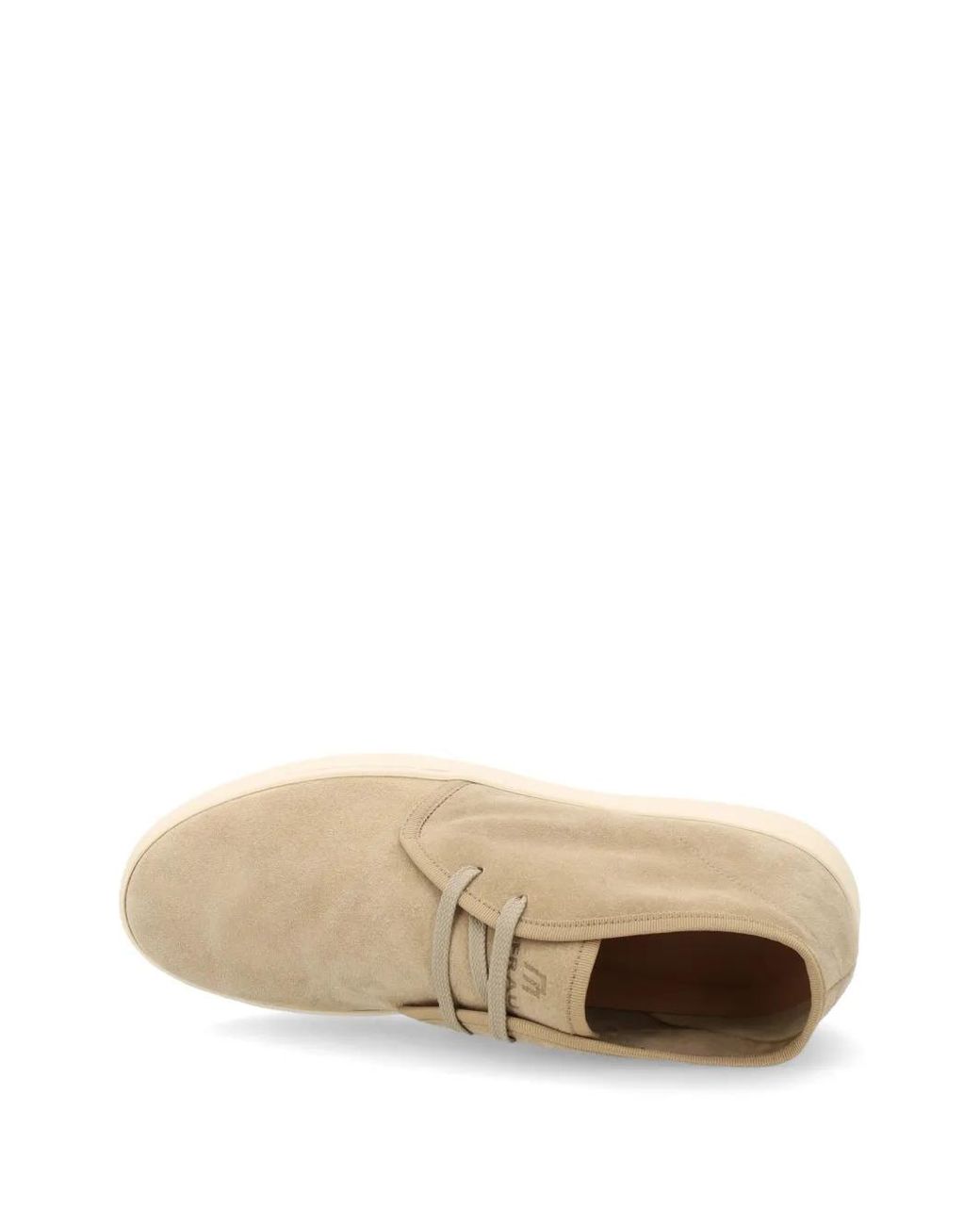 Frau Natural Almond-Toe Desert Boots for men