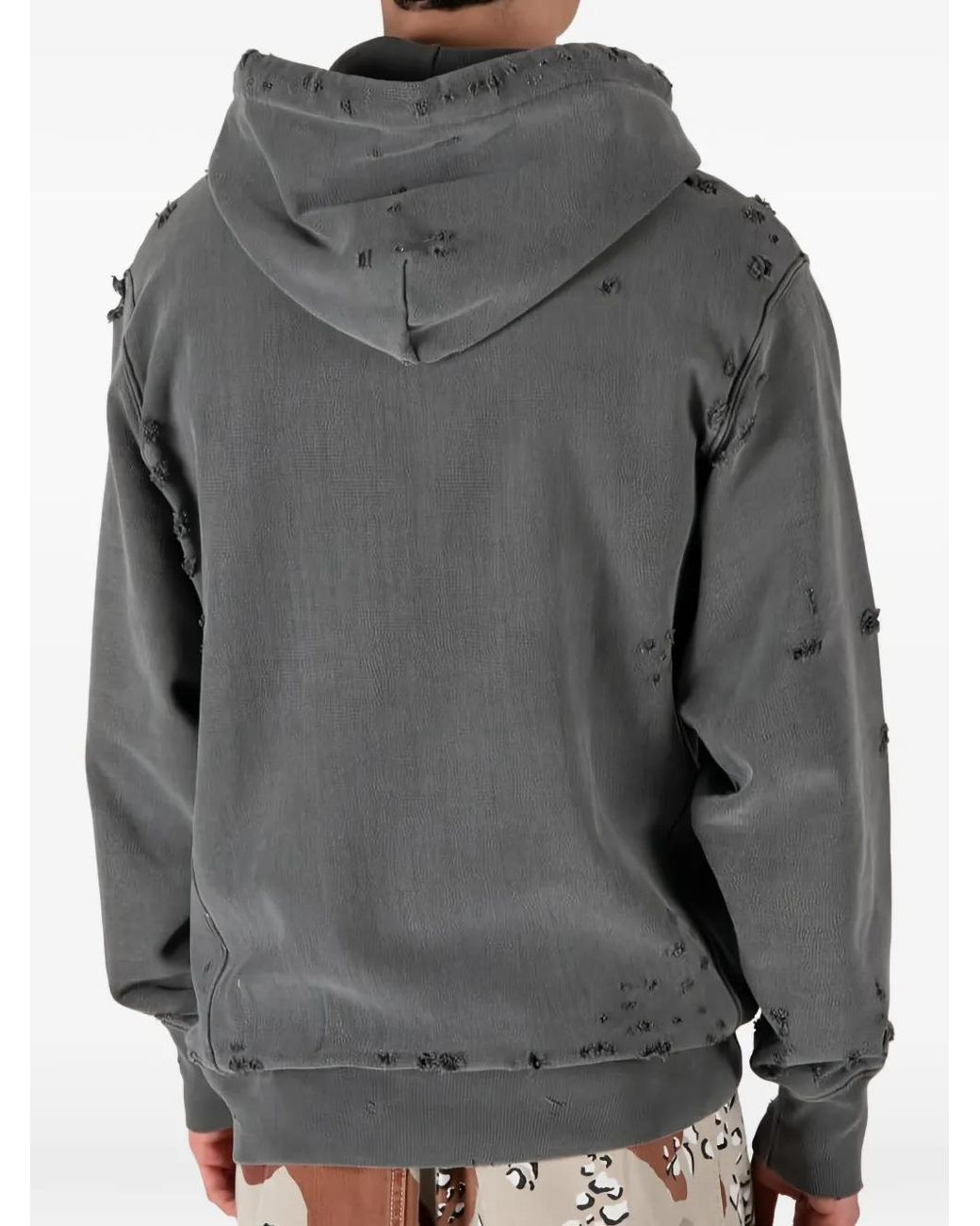 HTC Hoodie Met Print in het Gray voor heren