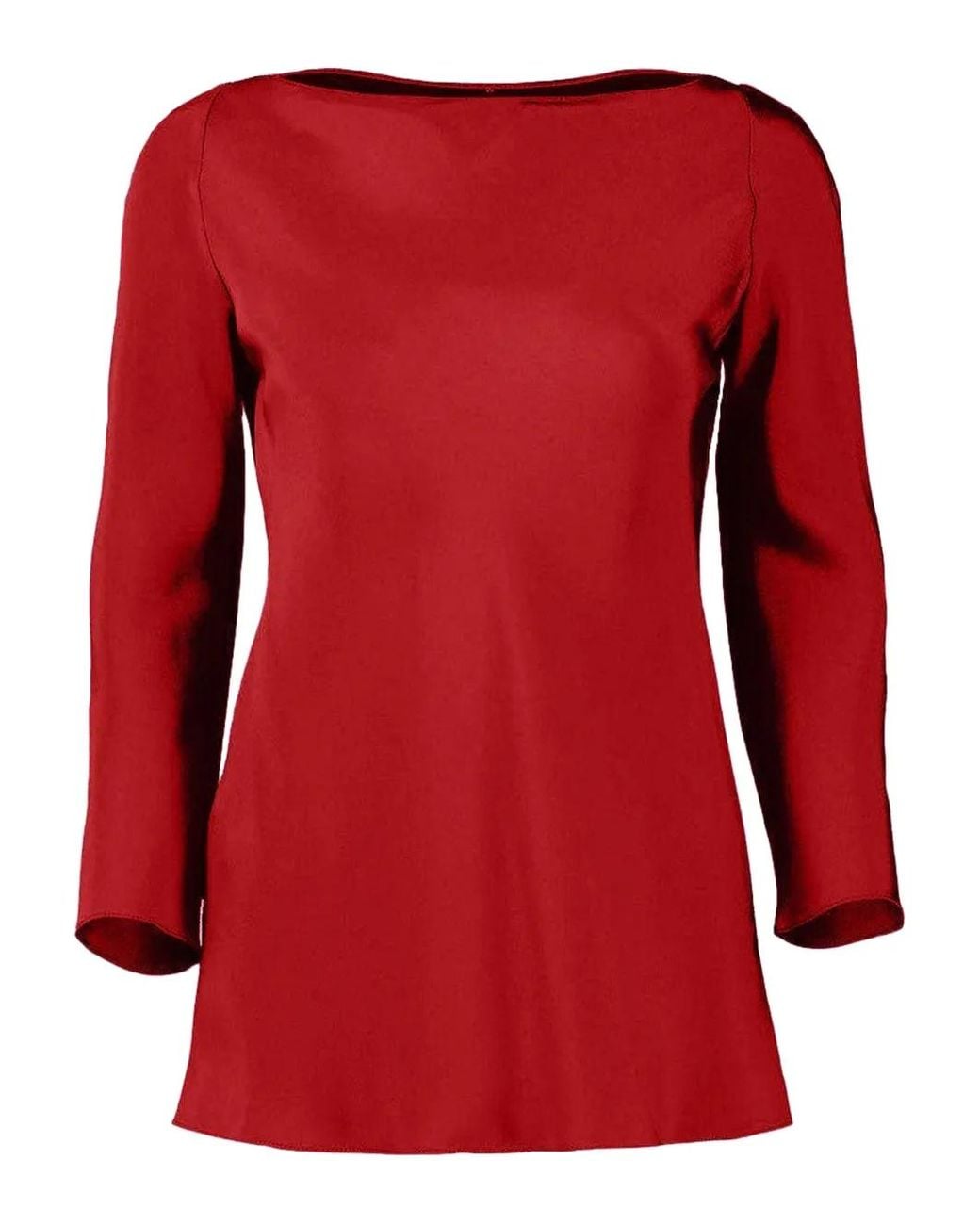 Peter Cohen Red Silk Tunic