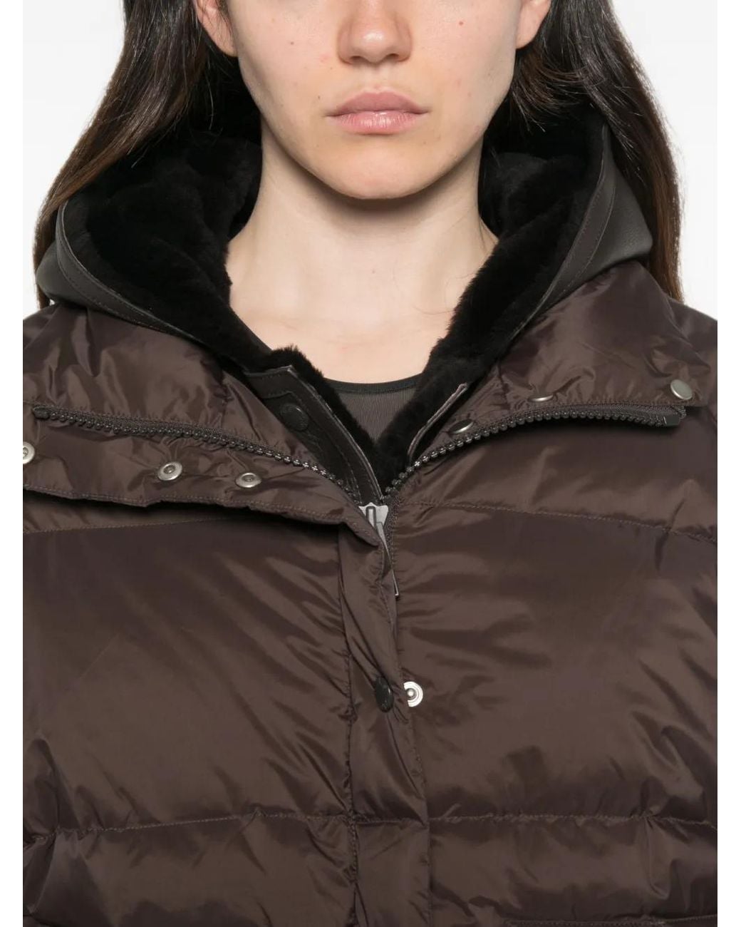 Yves Salomon Brown Jackets