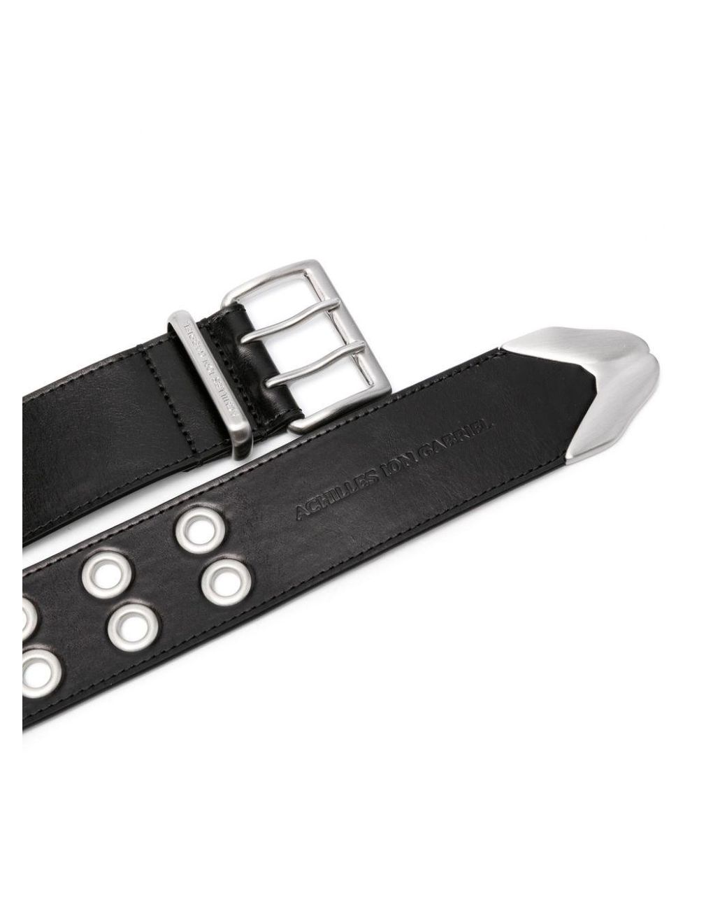Achilles Ion Gabriel Rod Belt in Black | Lyst