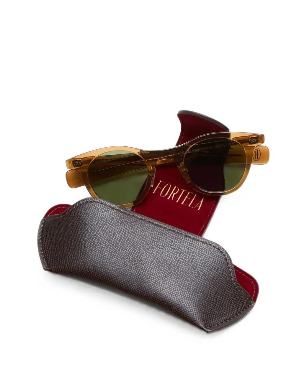 Fortela Brown Less Tortoiseshell-Effect Sunglasses for men