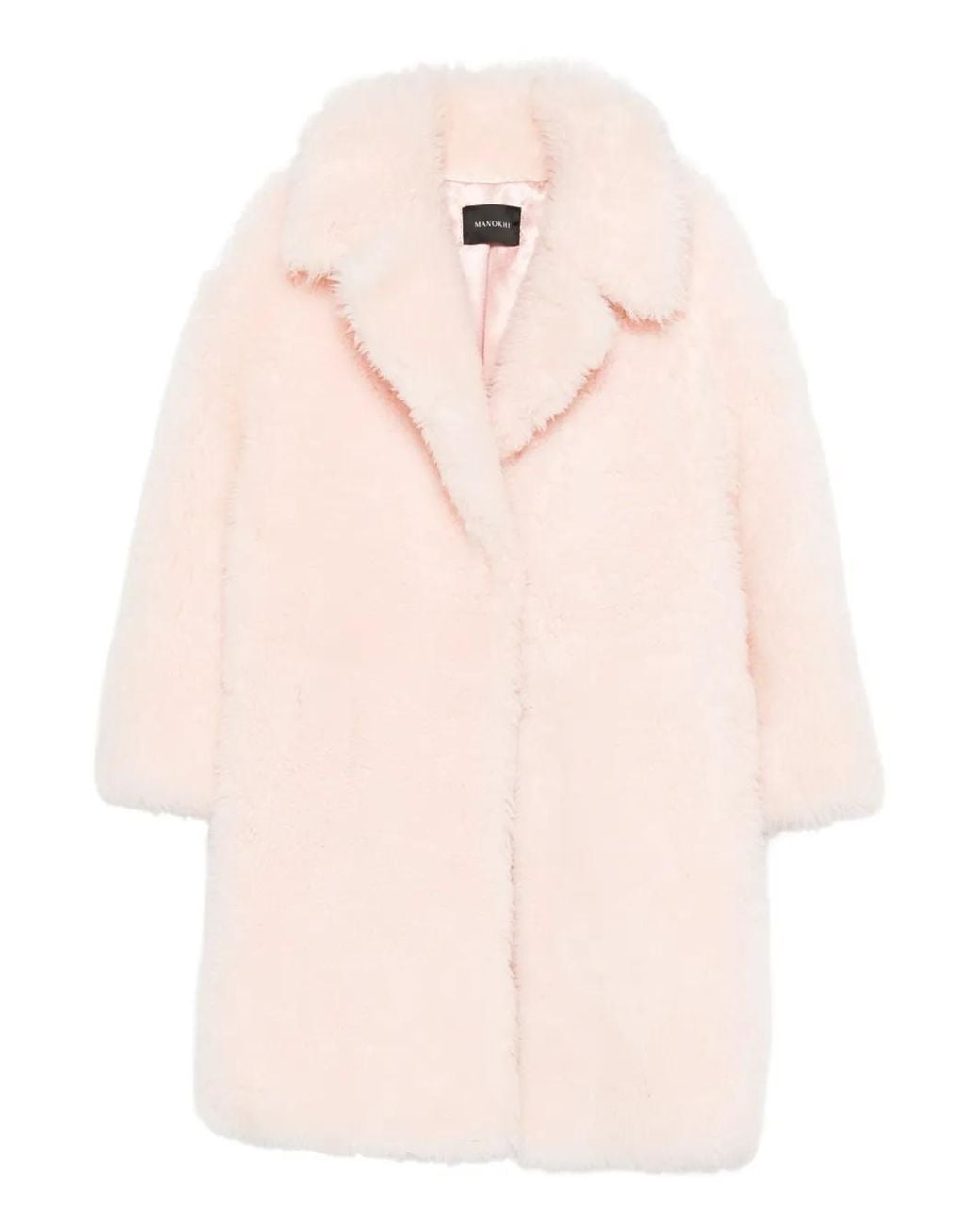 Manokhi Pink Collared Coat