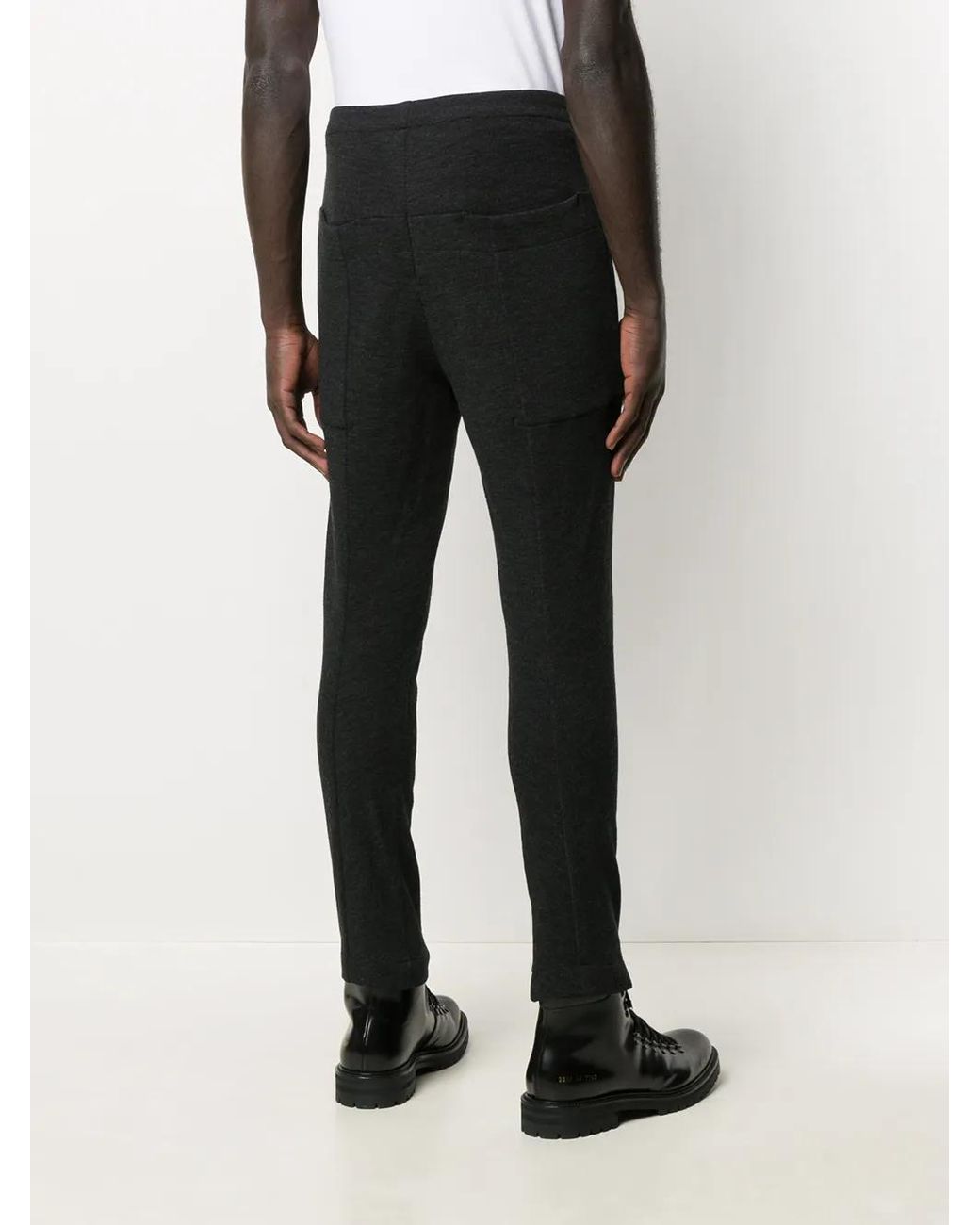 Pantalones Pull-On Forme D'expression de hombre de color Black
