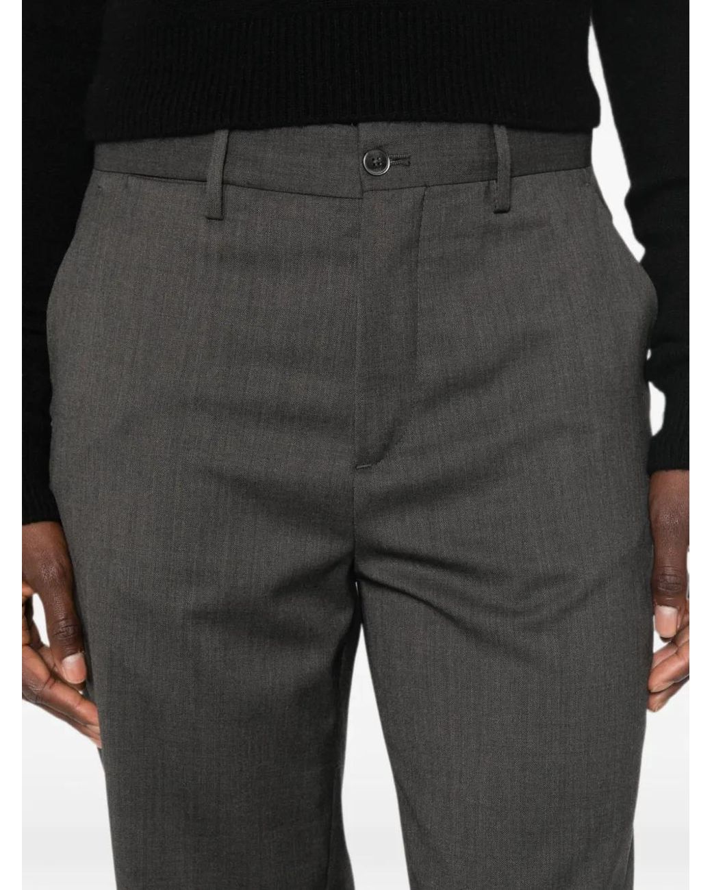 Briglia 1949 Gray Pantalon De Costume À Coupe Droite