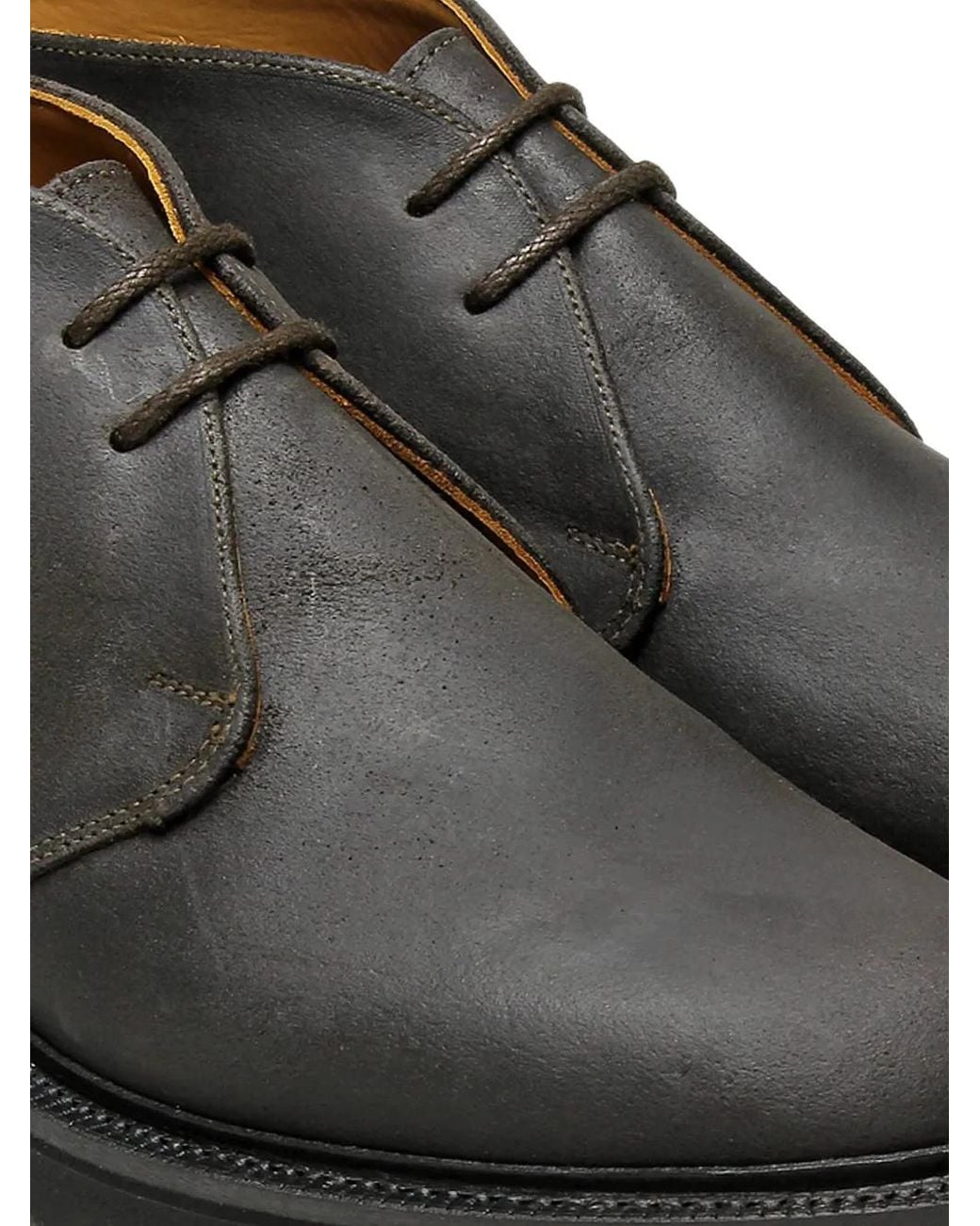 Sanders Black Niall Lace-Up Ankle Boots for men