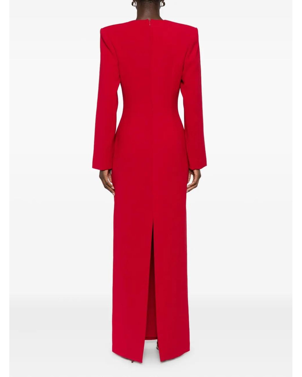Solace London Red Maxi Dress