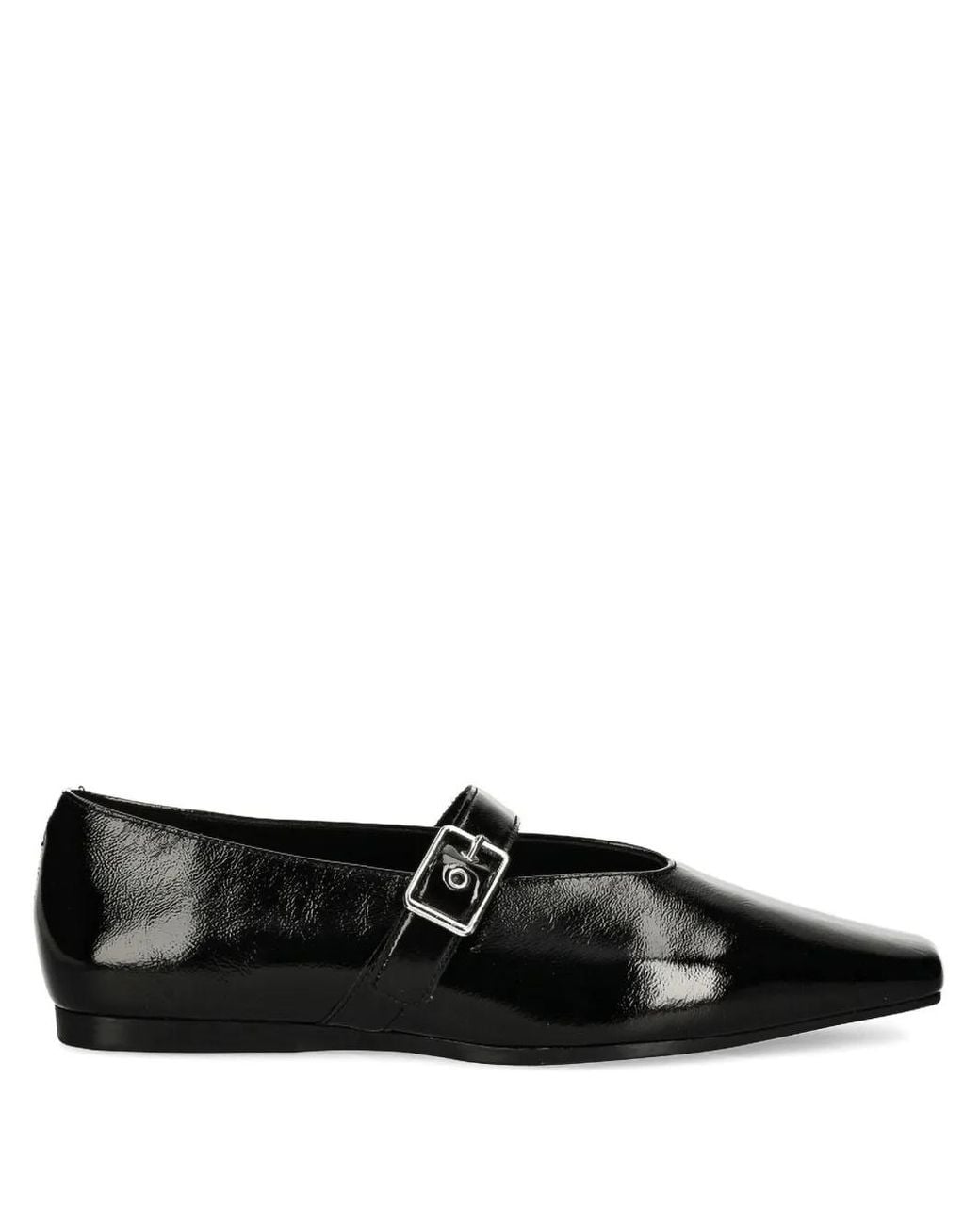 Vagabond Black Wioletta Buckle-Fastening Ballet Flats