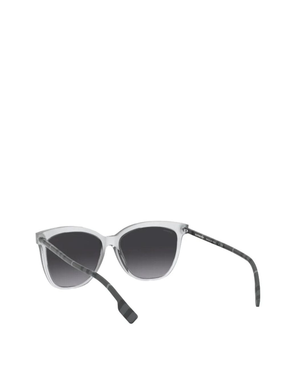 Burberry Gray Cat-Eye Sunglasses