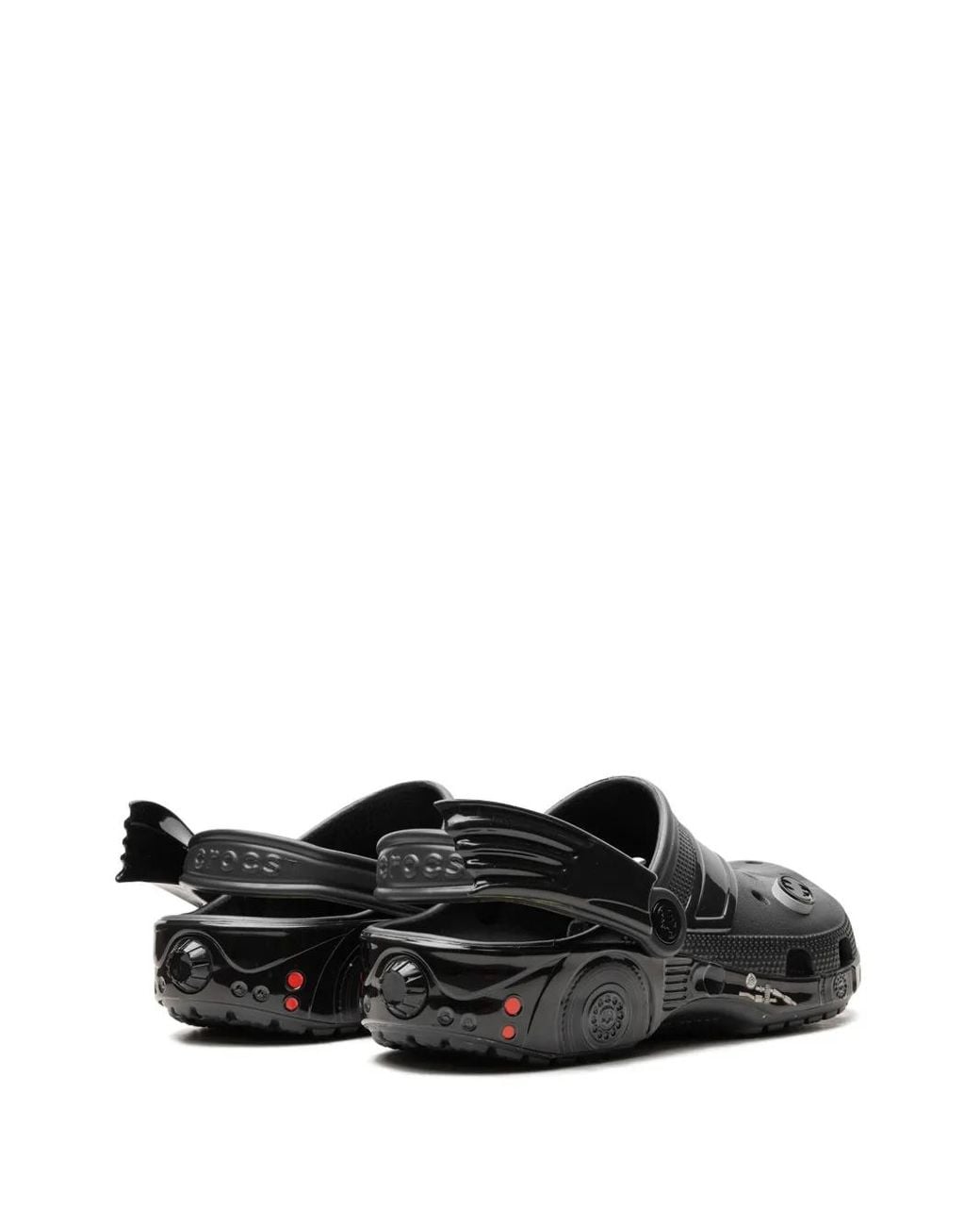 CROCSTM Black Classic Clog "Batmobile" Sandals for men