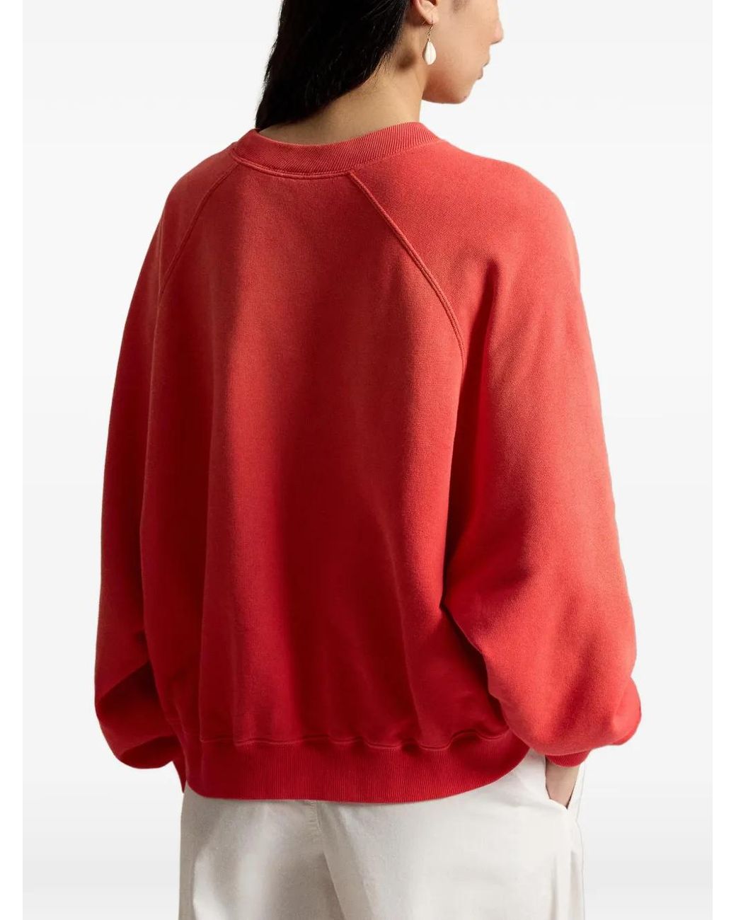 Polo Ralph Lauren ラグランスリーブ スウェットシャツ Red