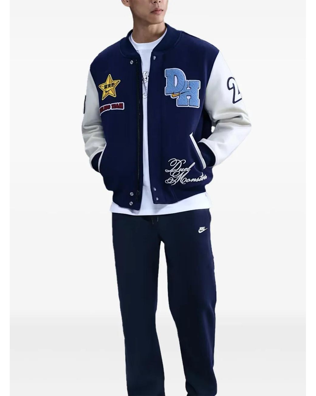 Nike Blue X Yu-Gi-Oh! Jacket for men