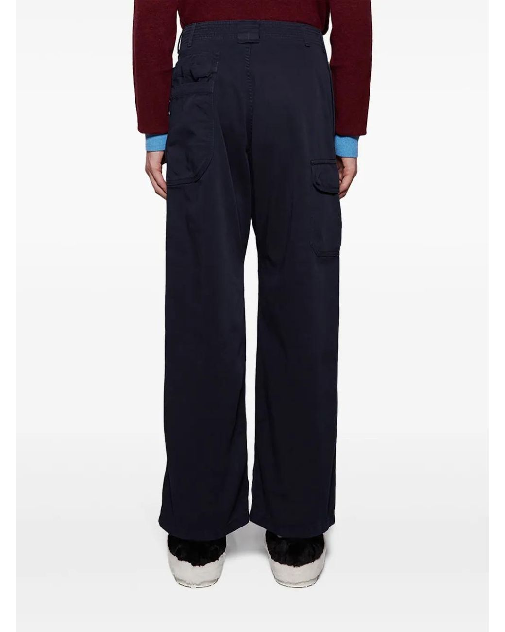 Fila Blue Side Patch Pocket Trousers for men