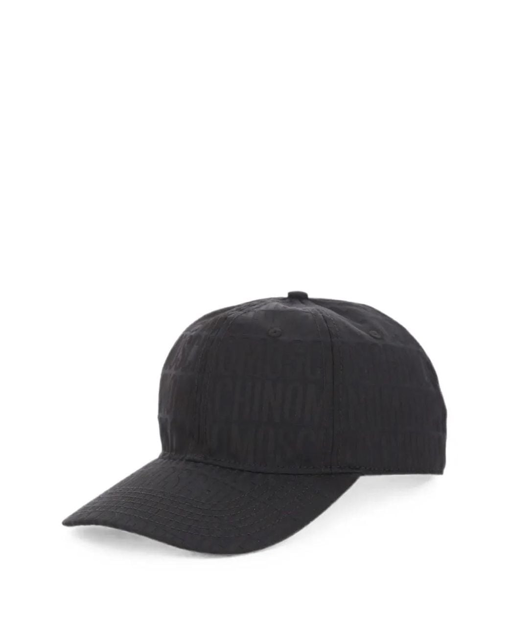 Moschino Black Lost And Found Cap for men
