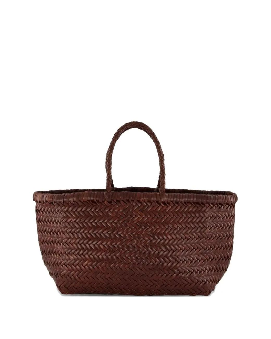 Dragon Diffusion Handwoven Triple Jump Small Bag in Brown | Lyst