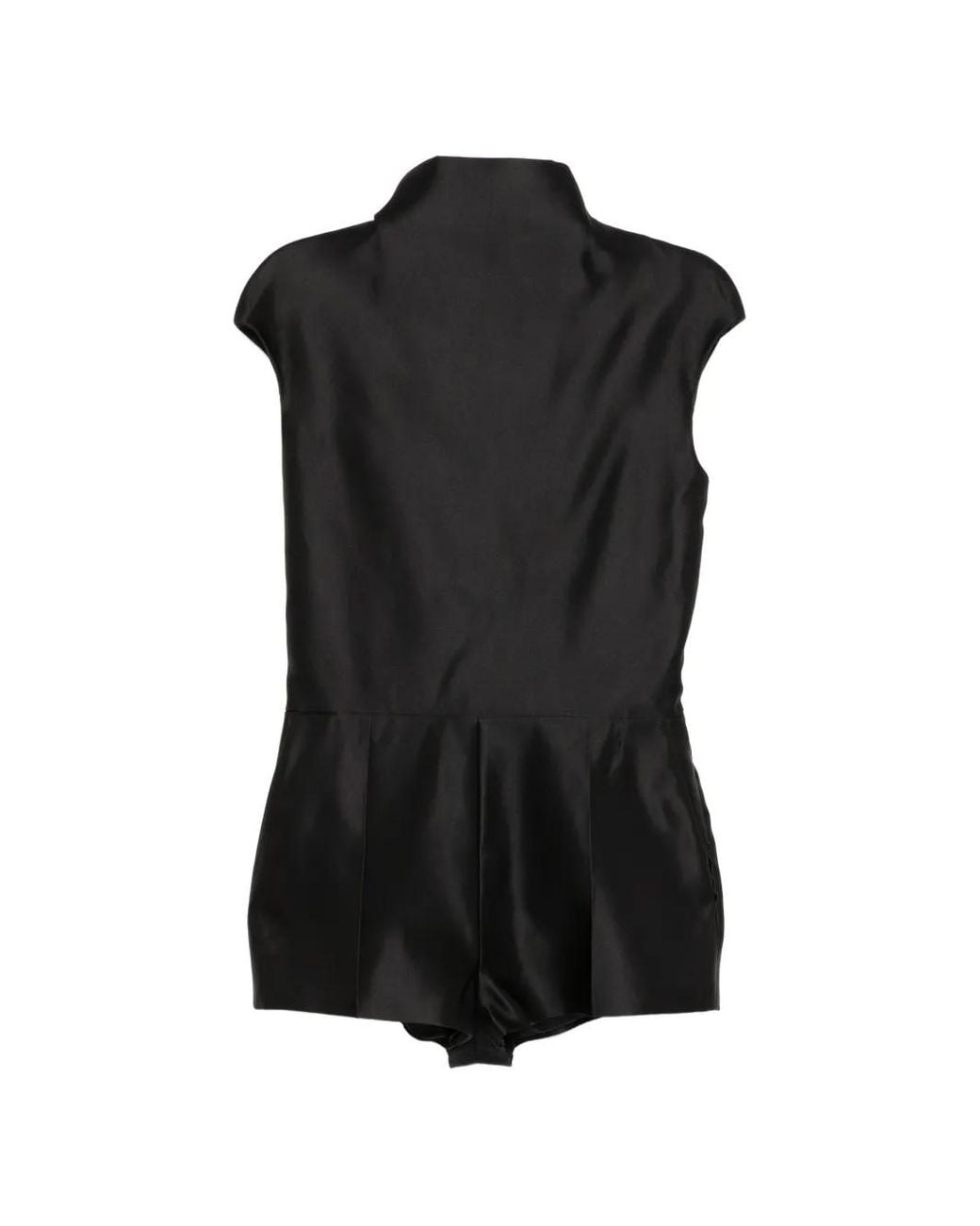 Mono Corto Con Cuello Alto Tom Ford de color Black