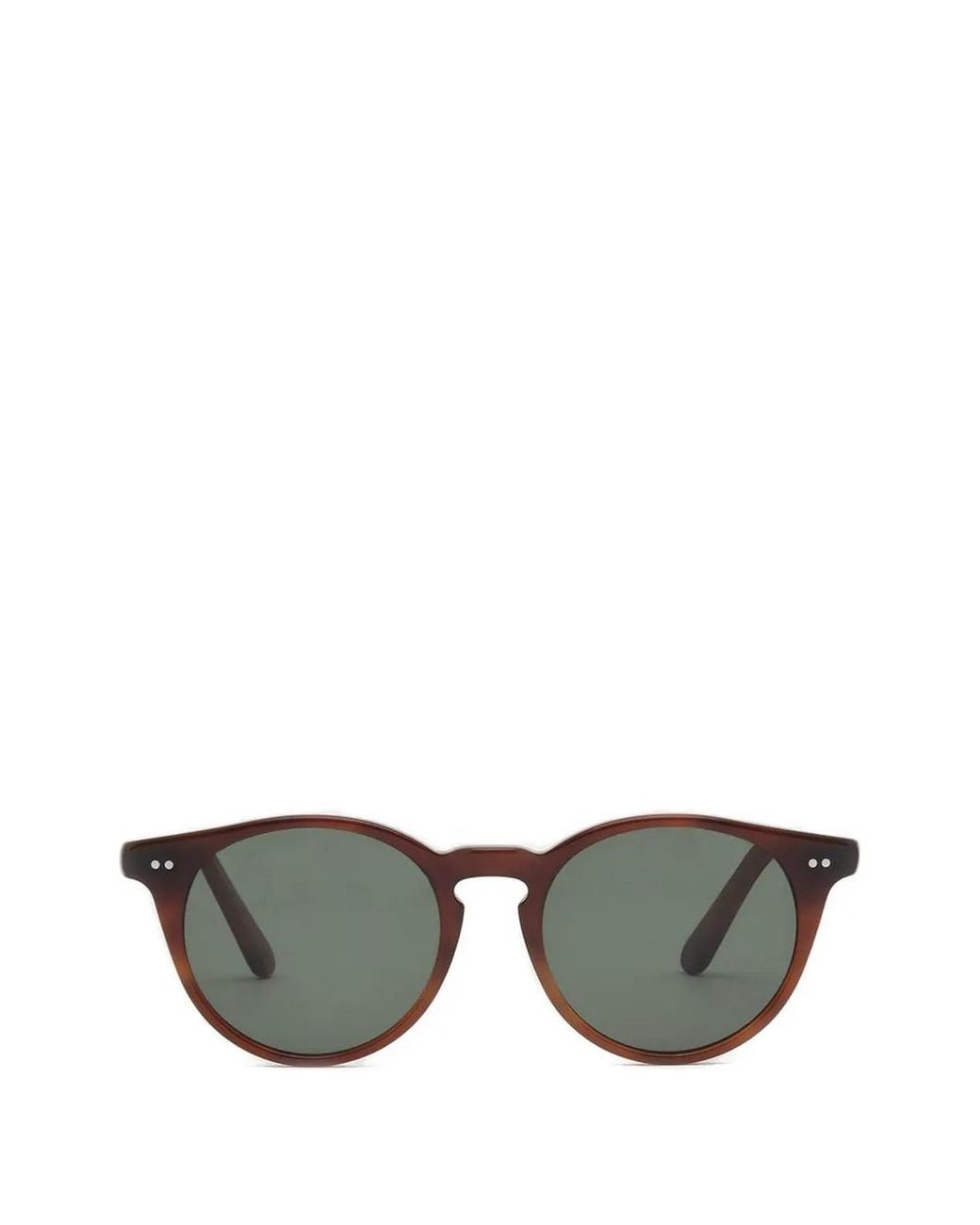 Fora Gray Goldlover Round-Frame Sunglasses