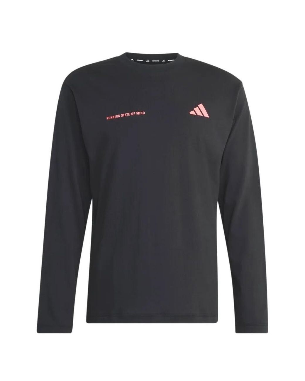 Adidas Blue Adi365 Running Community Culture Long Sleeve Shirt