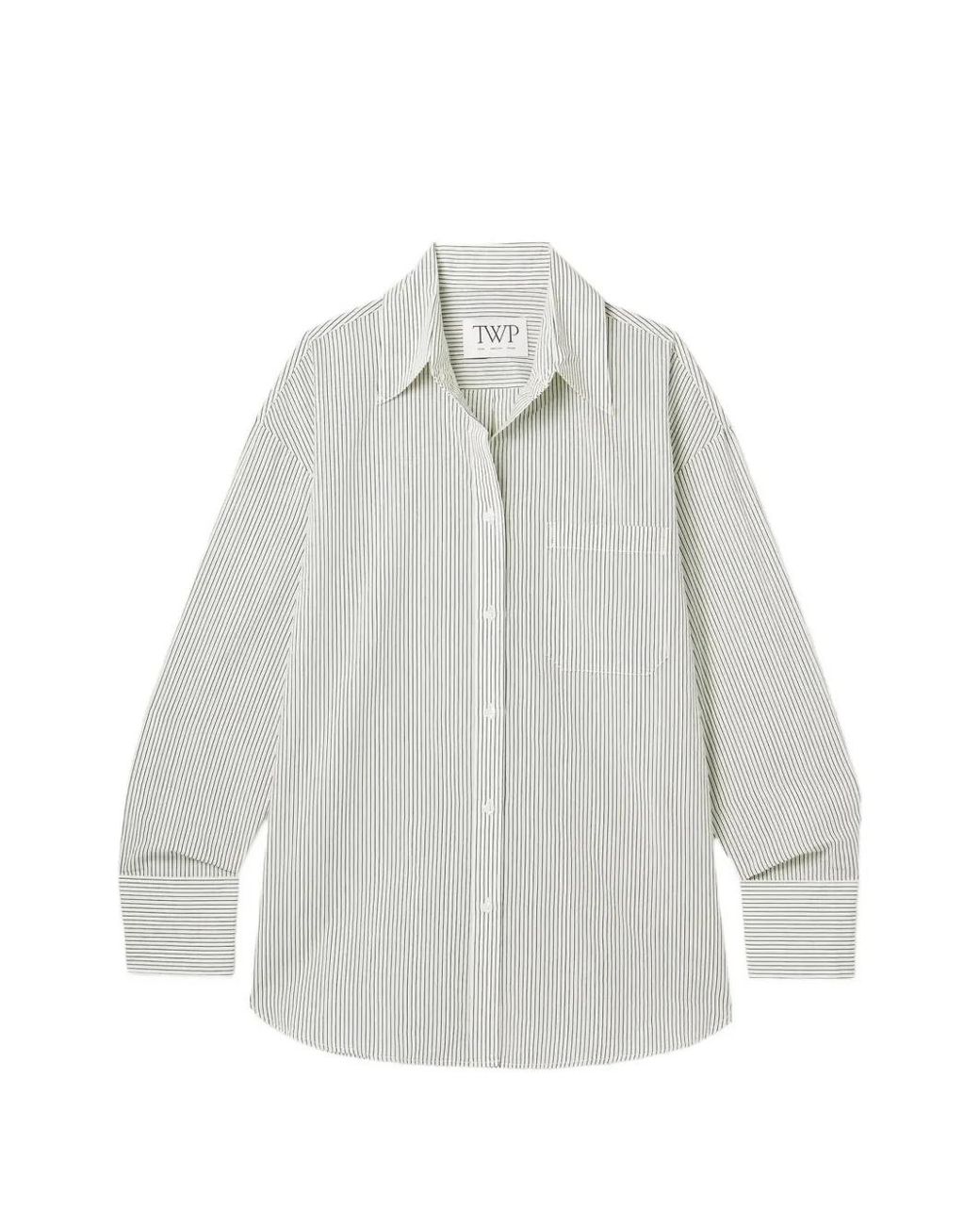 Twp White Big Joe Striped Shirt
