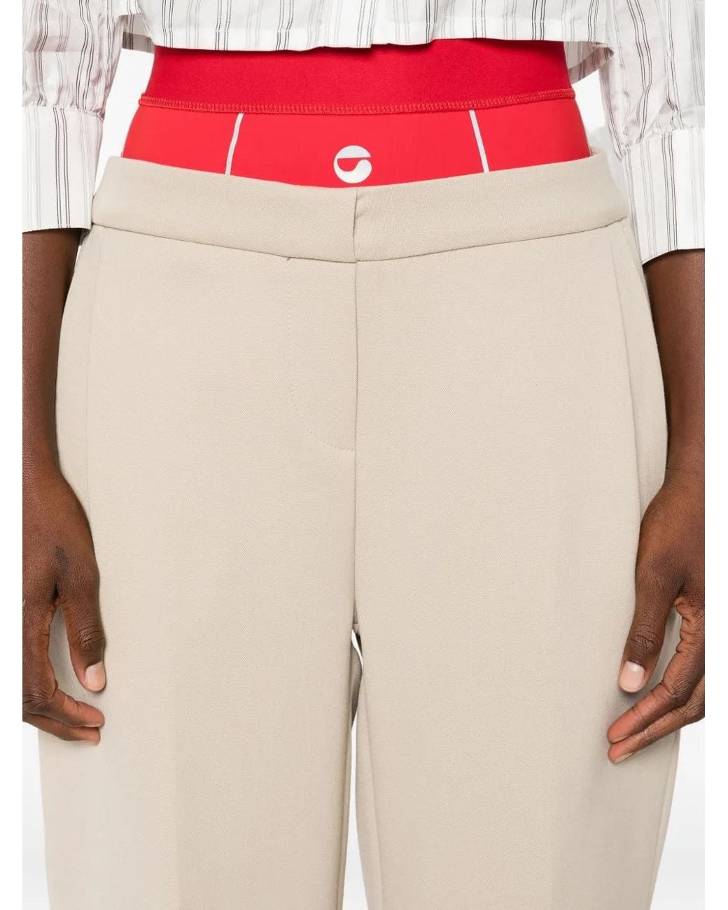 Coperni Natural Layered Trousers