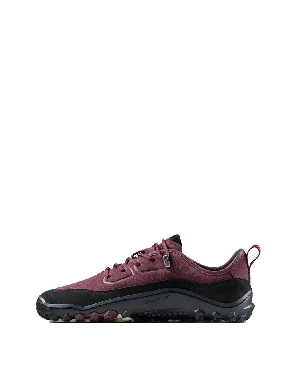 Vivobarefoot Purple Suede-Panelled Sneakers for men