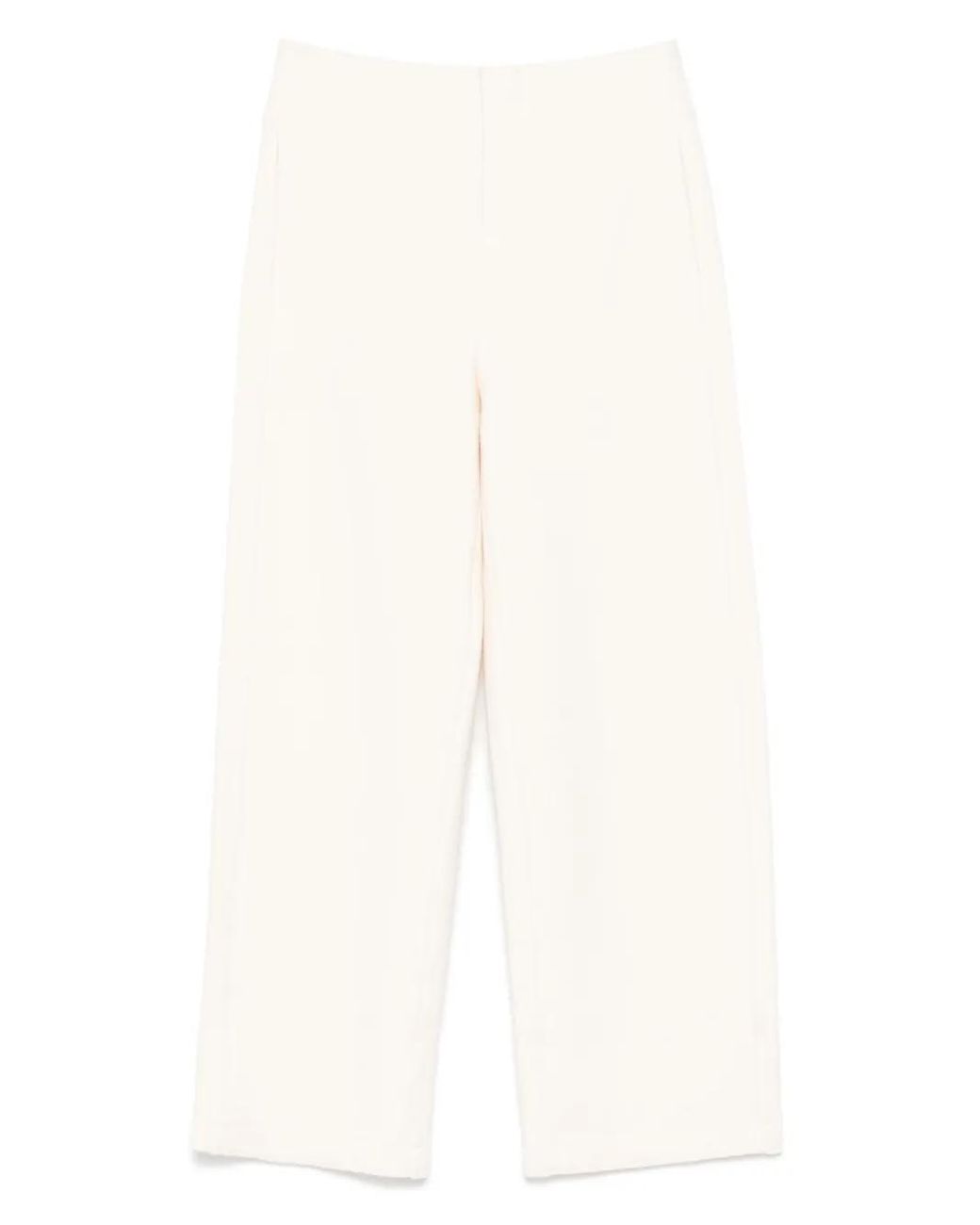 Max Mara Straight Broek in het White