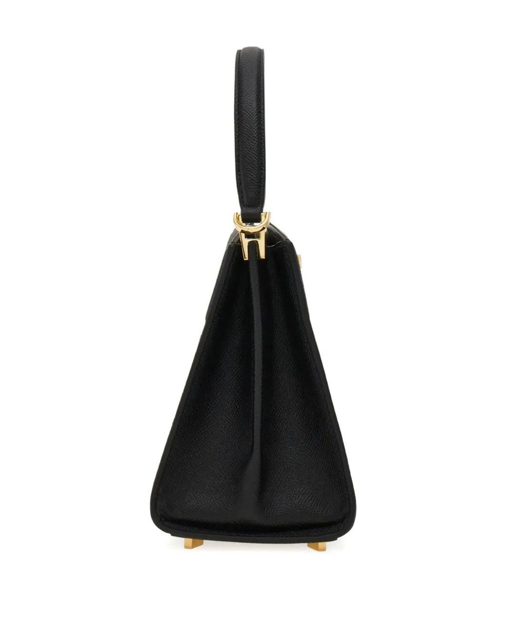 Ferragamo Black New Studio Box Bag Xs