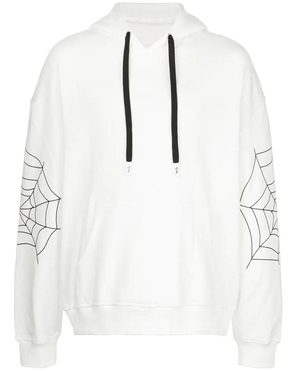 Haculla White Sugar Drop Shoulder Hoodie for men