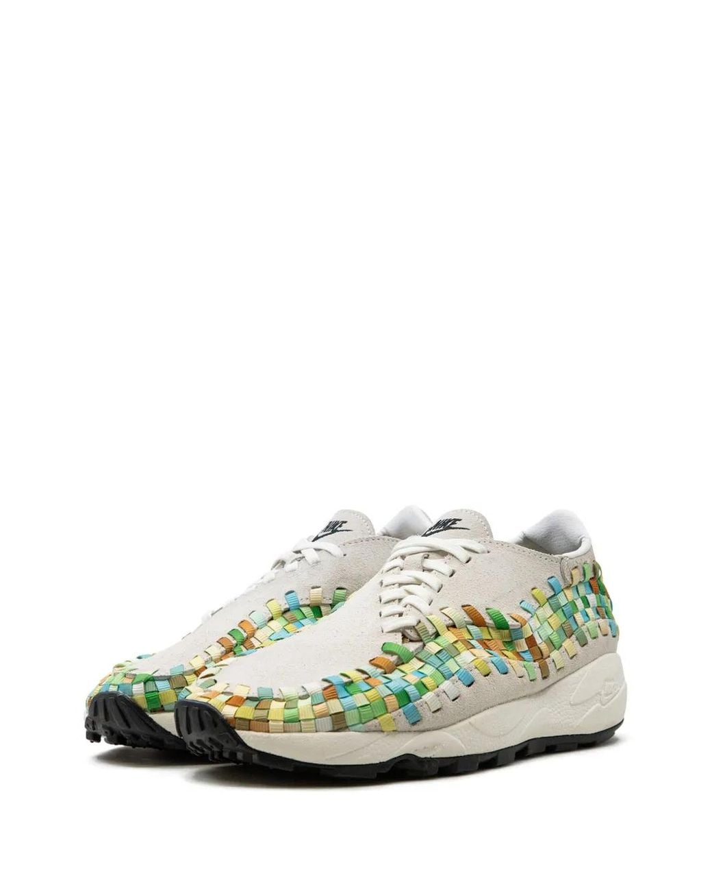 Nike Green Air Footscape Woven Sneakers