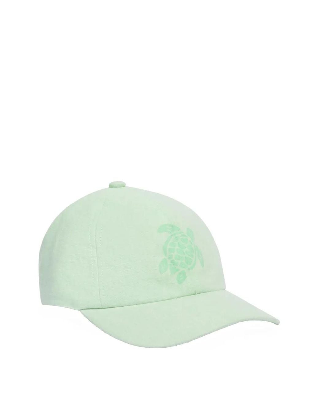 Vilebrequin Green Turtle Mineral-Dye Baseball Cap for men
