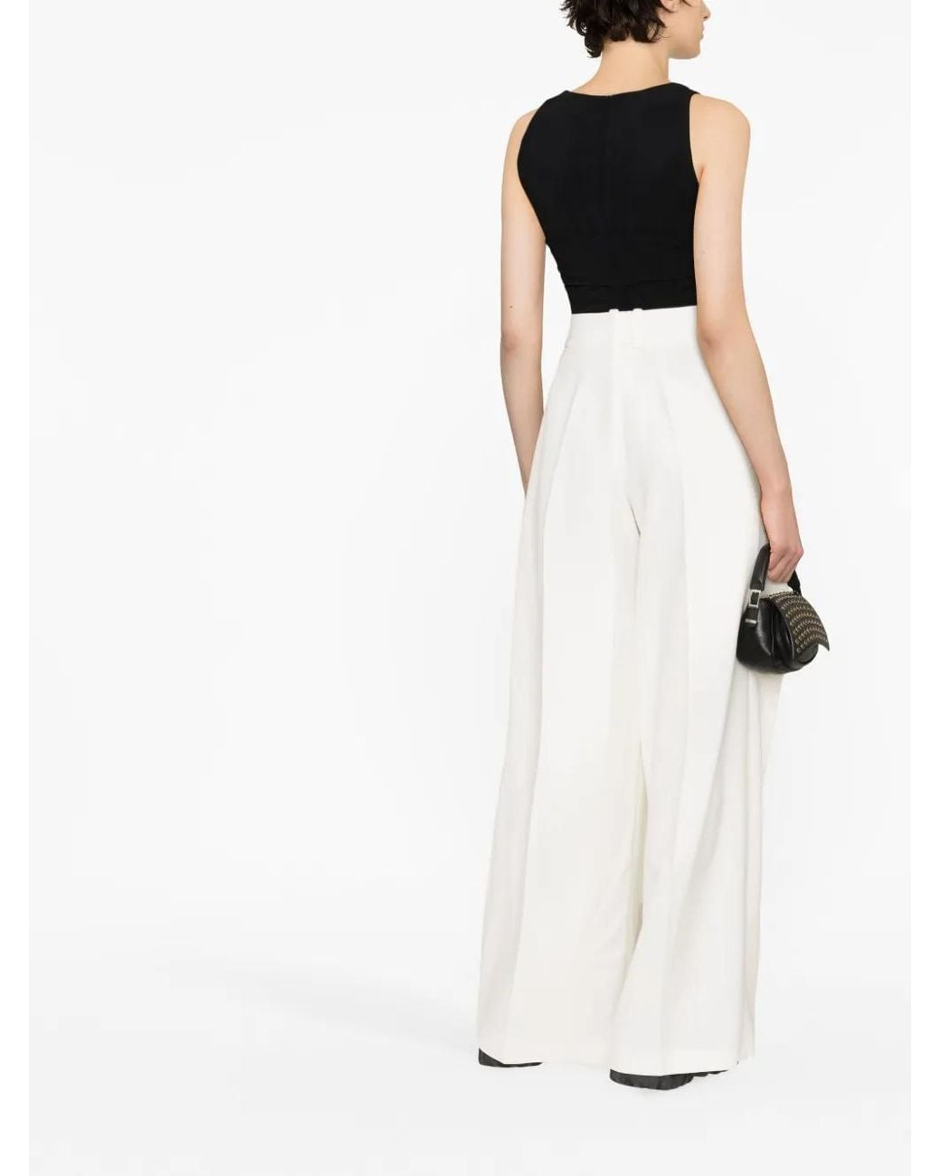Ambush Black Cut Out-Heart Sleeveless Top