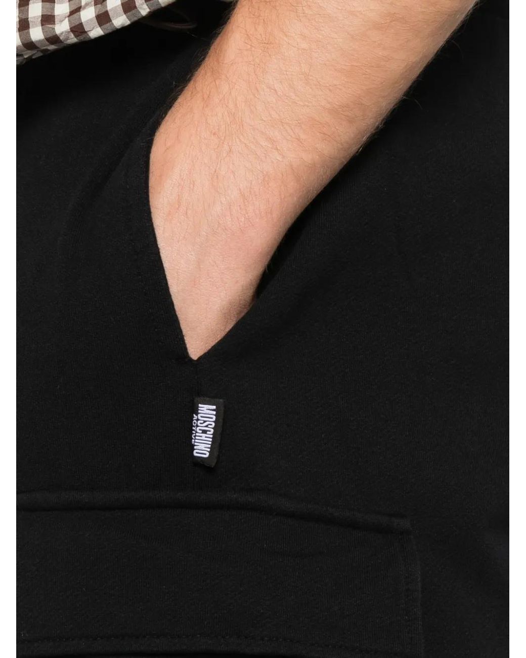 Moschino Black Teddy Bear Casual Shorts for men