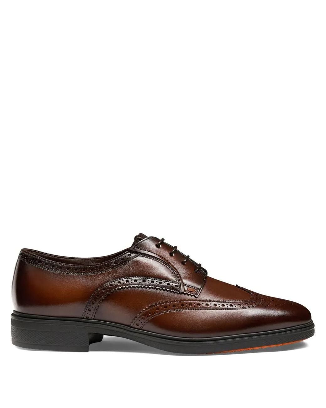 Santoni Easy Budapester in Brown für Herren