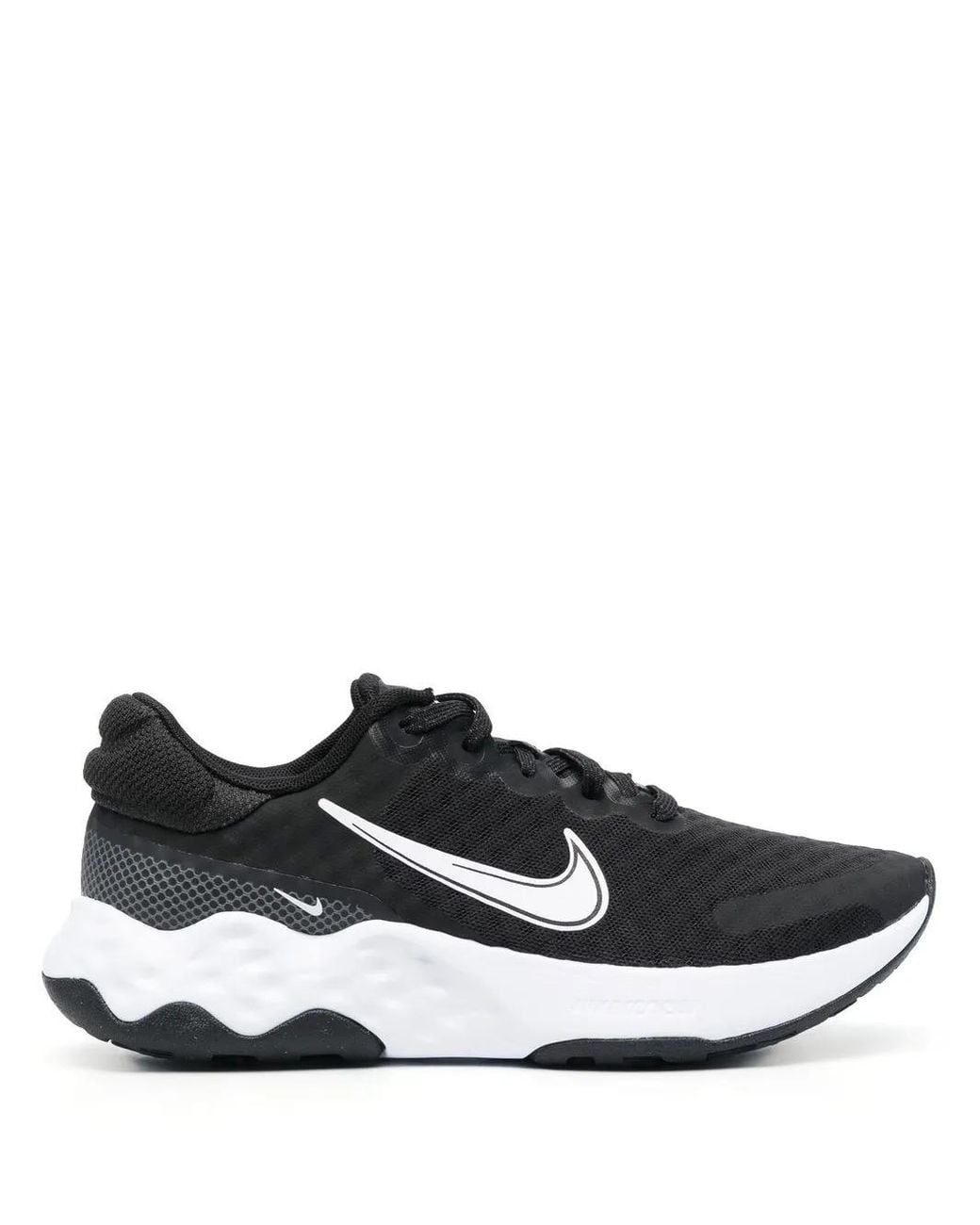Nike Black Renew Ride Low-Top Sneakers