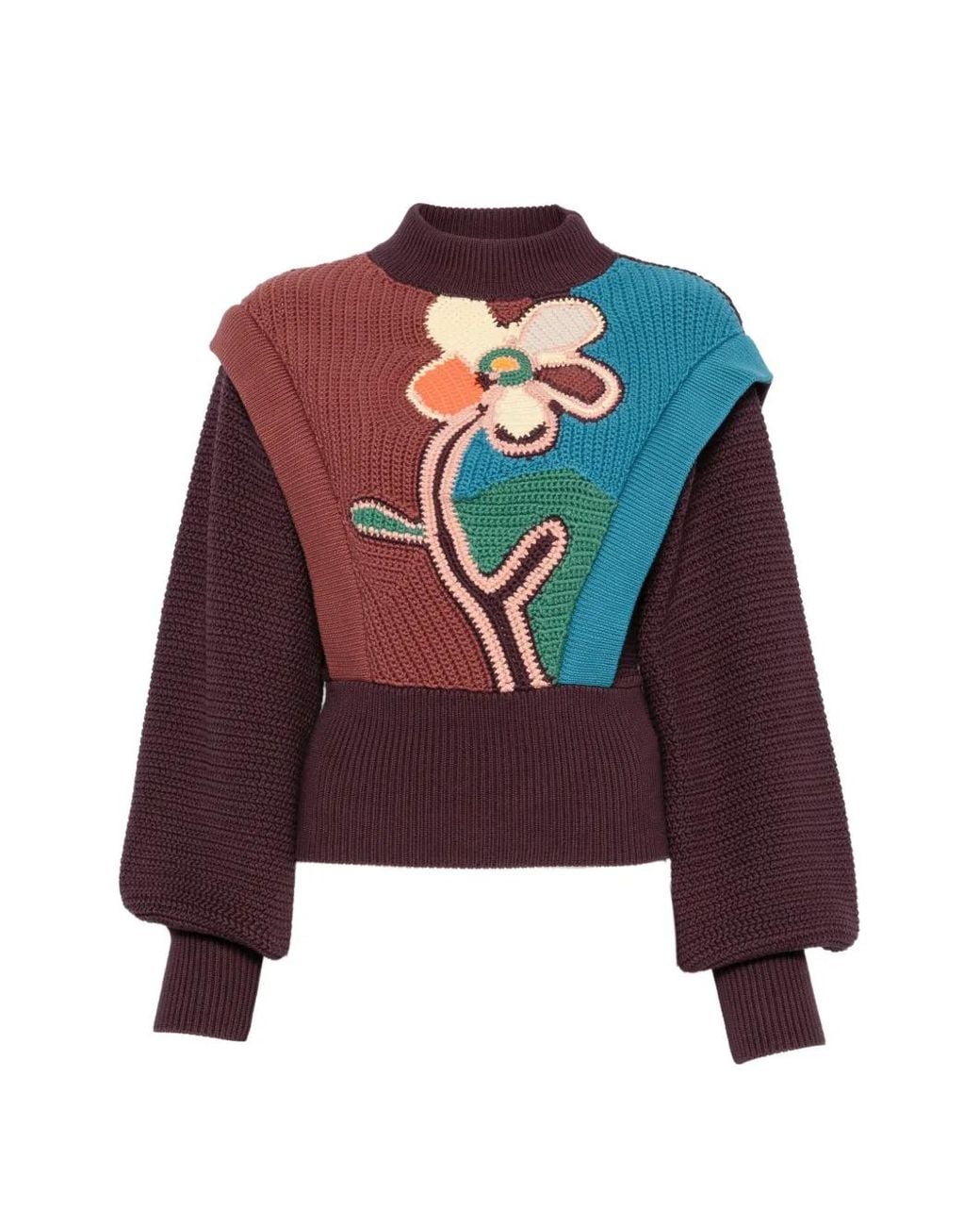 ALÉMAIS Red Tangible Love Sweater